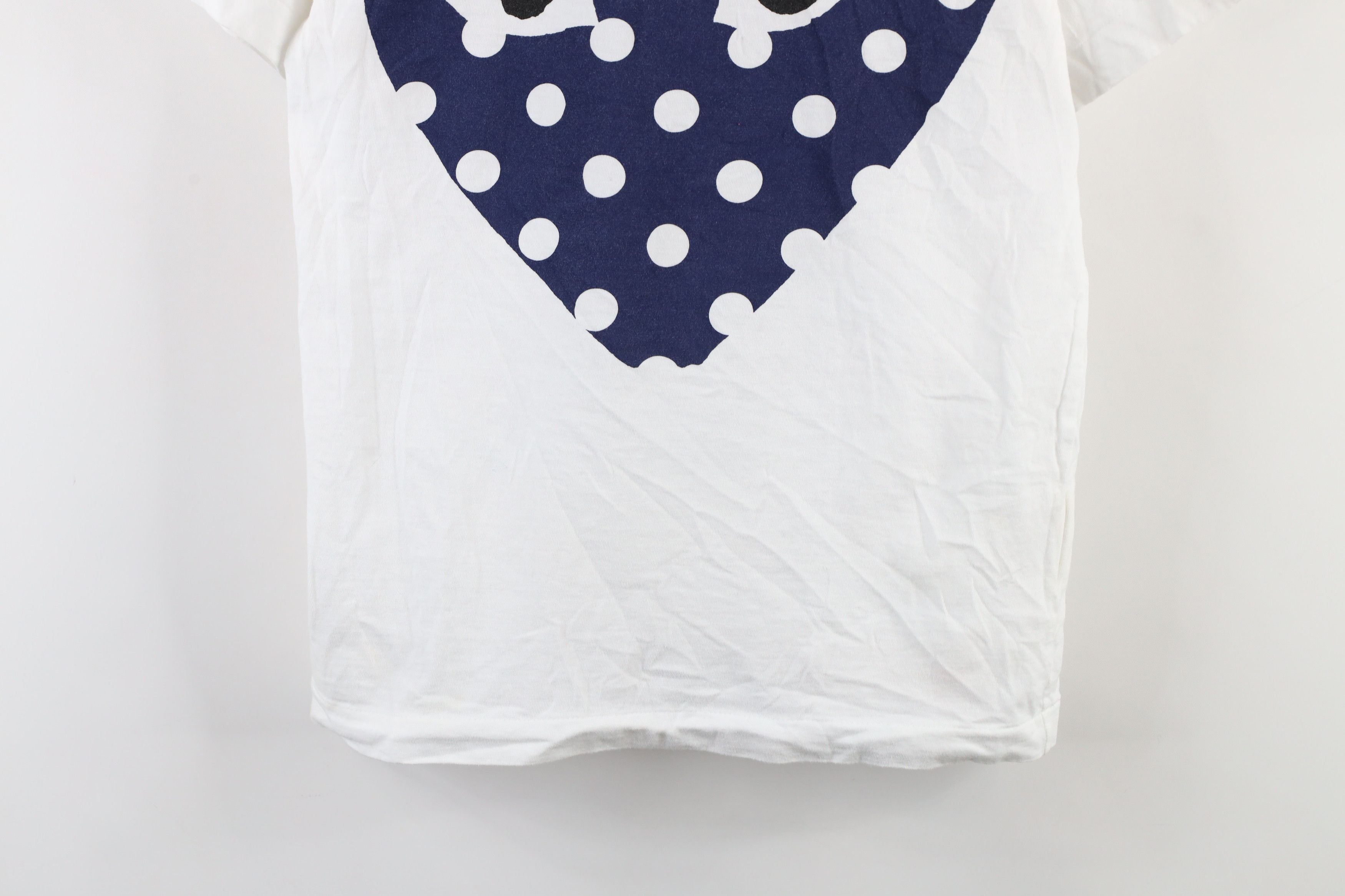 Comme des Garcons Commes des Garçons Play Dot Heart Short Sleeve T-Shirt White Size US M / EU 48-50 / 2 - 3 Thumbnail
