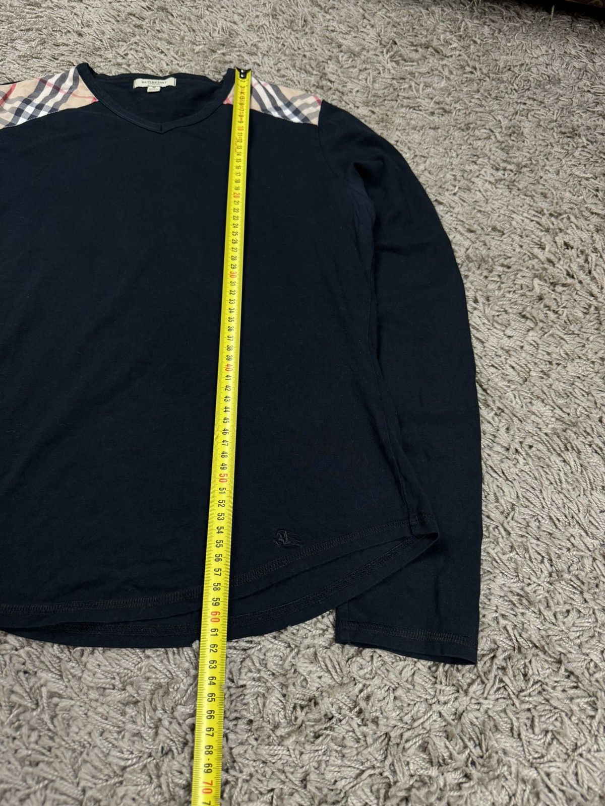 Burberry Classic black longsleeve t shirt Burberry original item Size M / US 6-8 / IT 42-44 - 6 Thumbnail