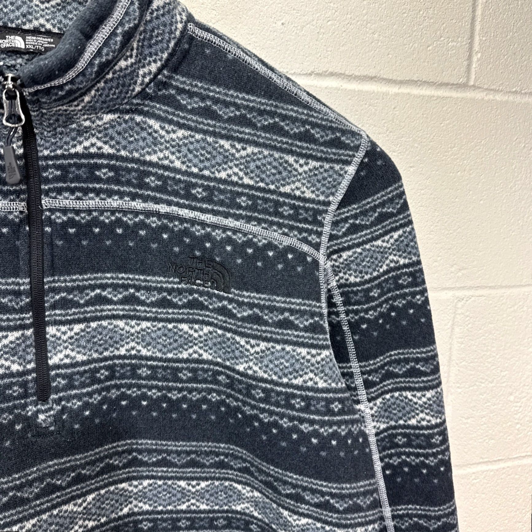 The North Face The North Face Tsillan Fleece 1/4 Zip Jacket Mens 2XL Fair Isle Aztec Multicolor Embroidered Logo Zip Jacket Size US XXL / EU 58 / 5 - 6 Thumbnail