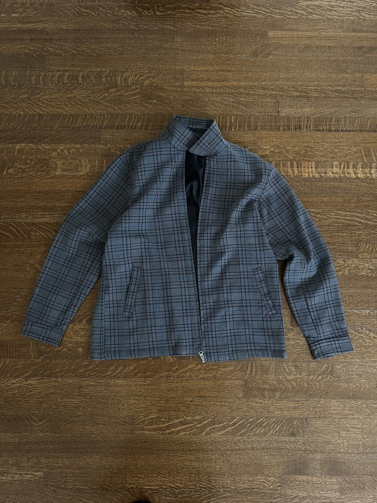 Katharine Hamnett London Katharine Hamnett Lab Plaid Blouson Jacket Sz XL Size US L / EU 52-54 / 3 - 1 Thumbnail