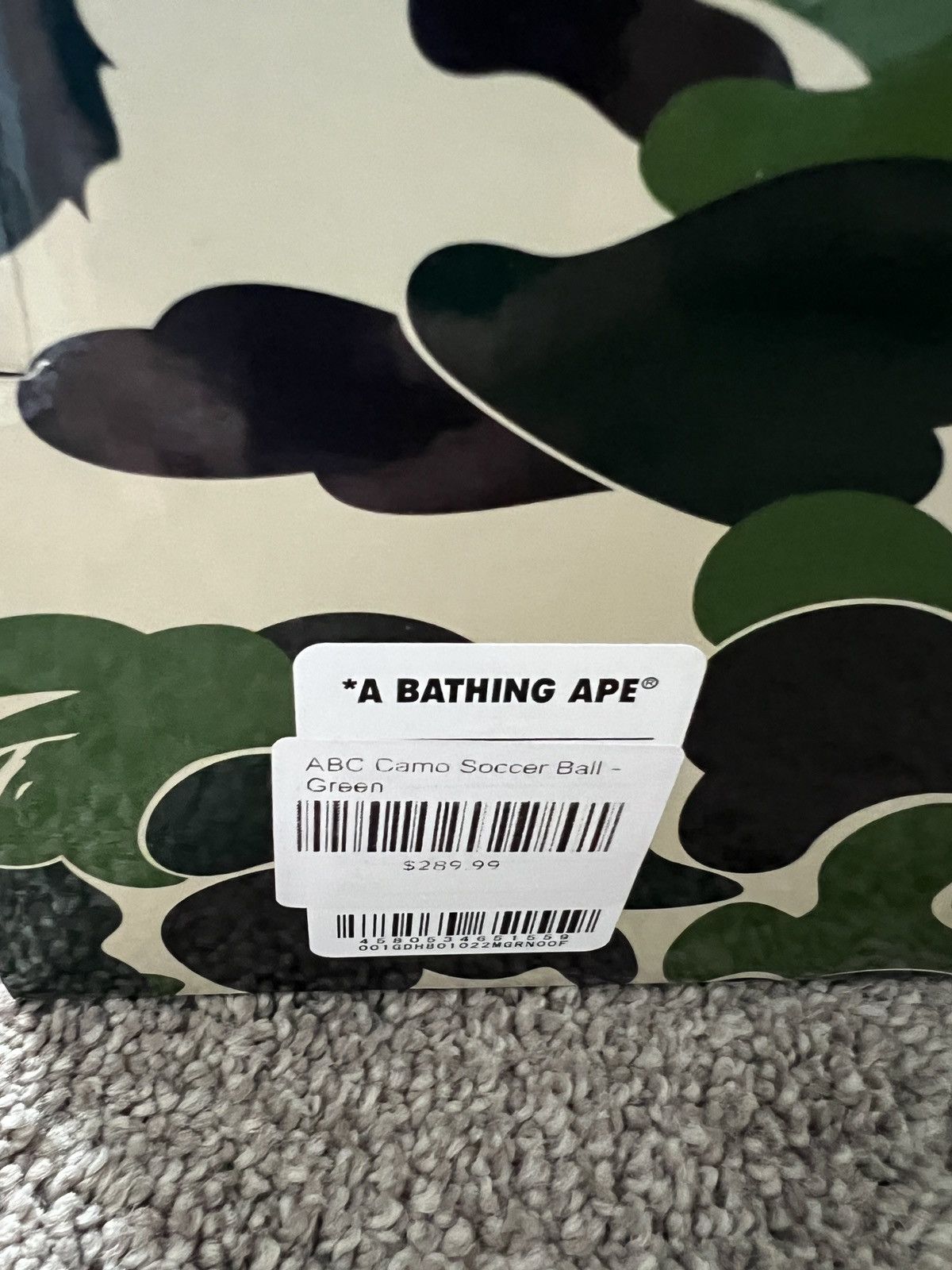 Bape Brand new A bathing ape Bape abc camo soccer ball Size ONE SIZE - 5 Thumbnail