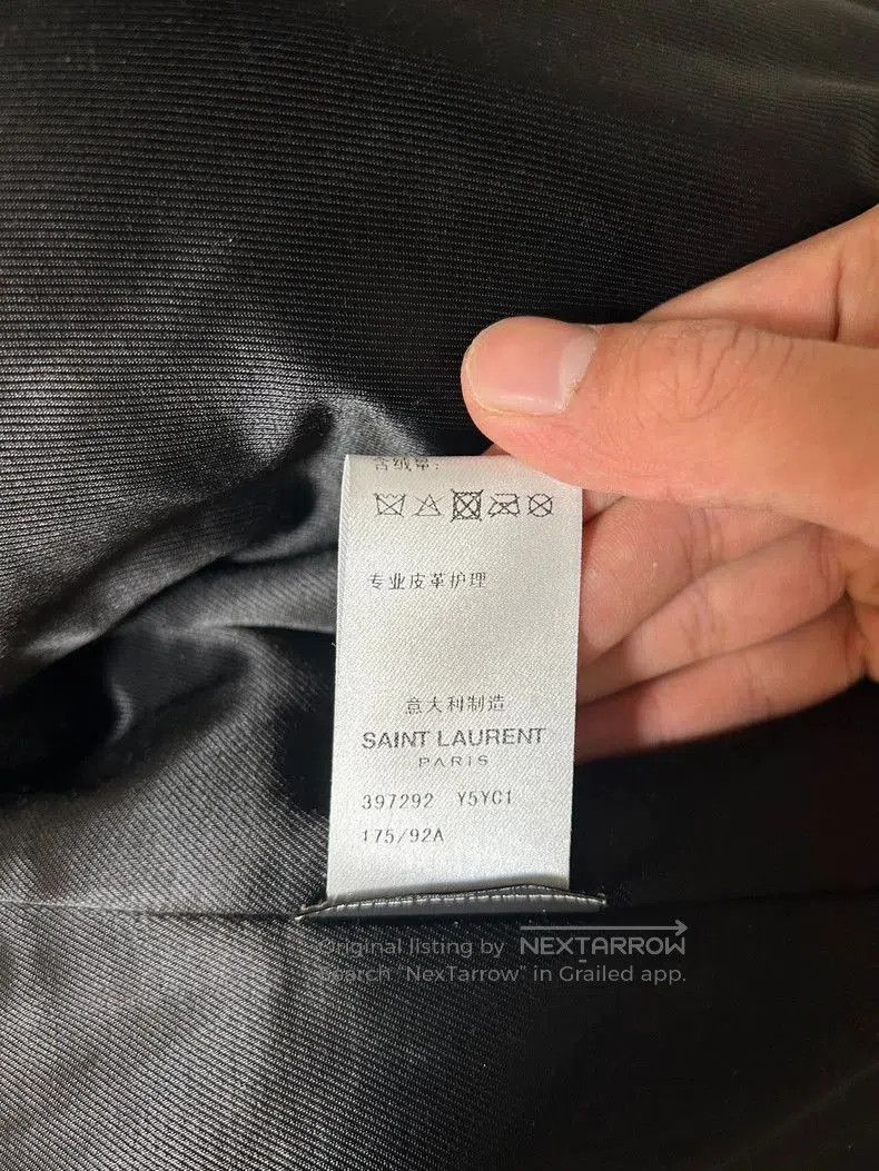 Saint Laurent Paris Saint Laurent L17 Multi-Zipper Leather Jacket. Size US M / EU 48-50 / 2 - 5 Thumbnail