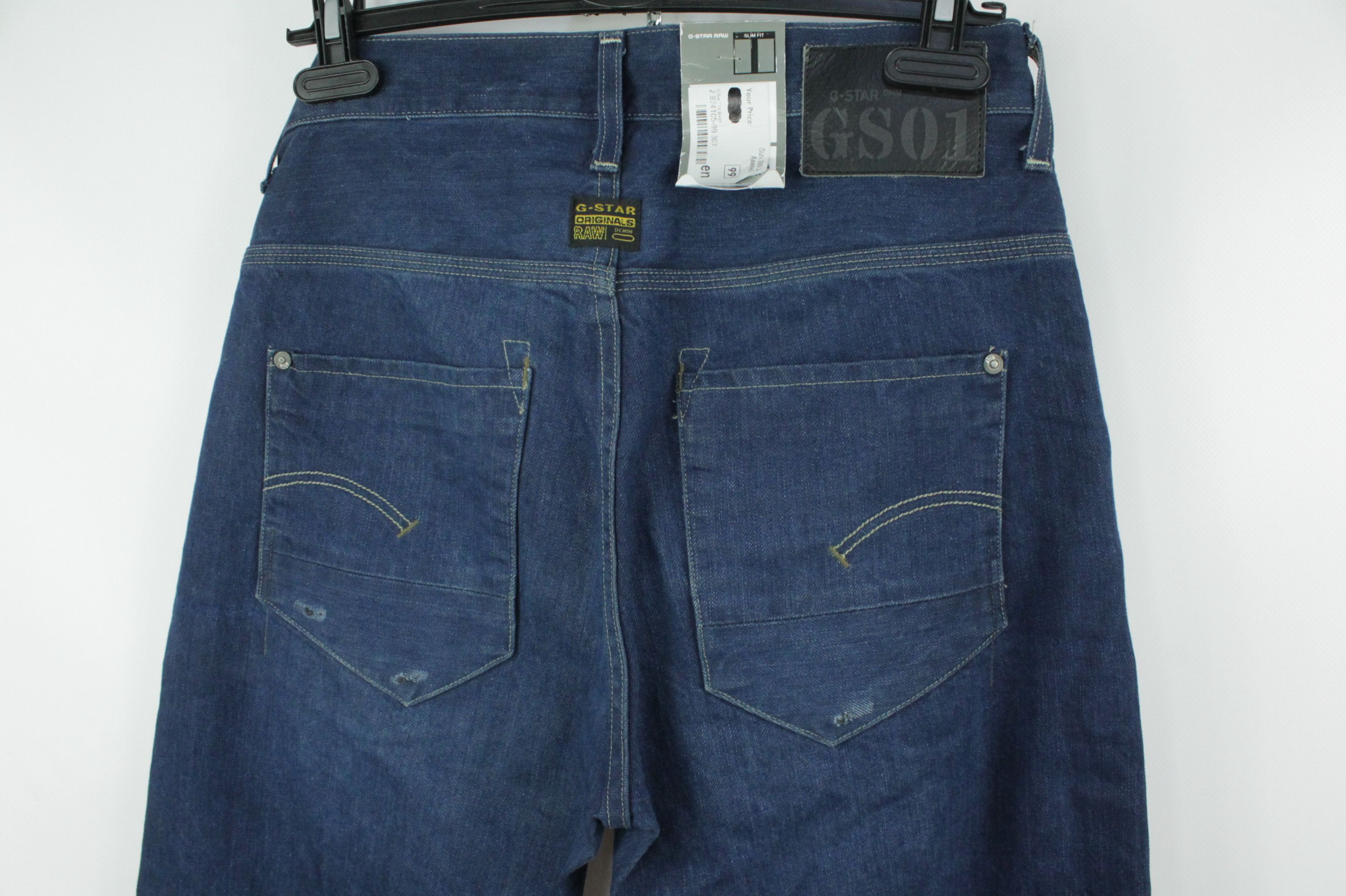 G-Star G-Star Raw New Radar Slim Fit Drops of paint Denim Jeans Size US 30 / EU 46 - 7 Thumbnail
