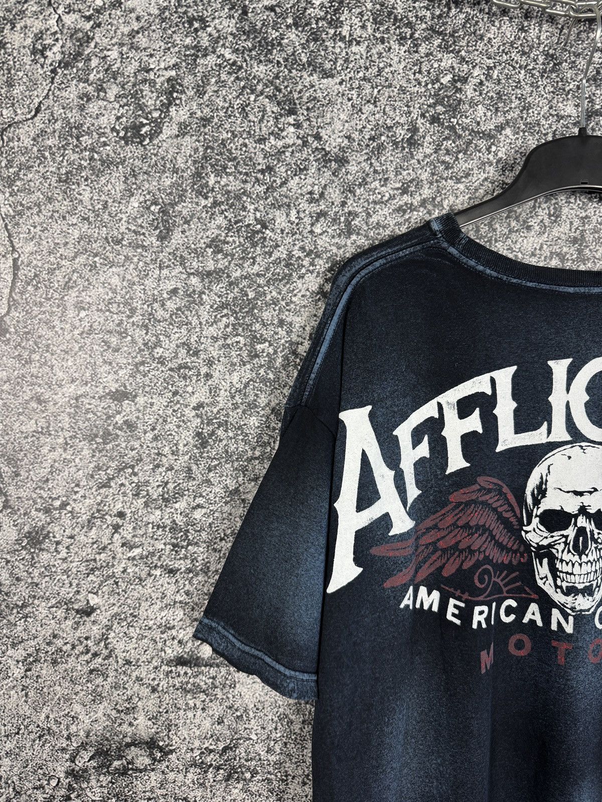 Affliction Affliction American Customs Motors Skull Graphic T-Shirt XL Size US XL / EU 56 / 4 - 11 Thumbnail