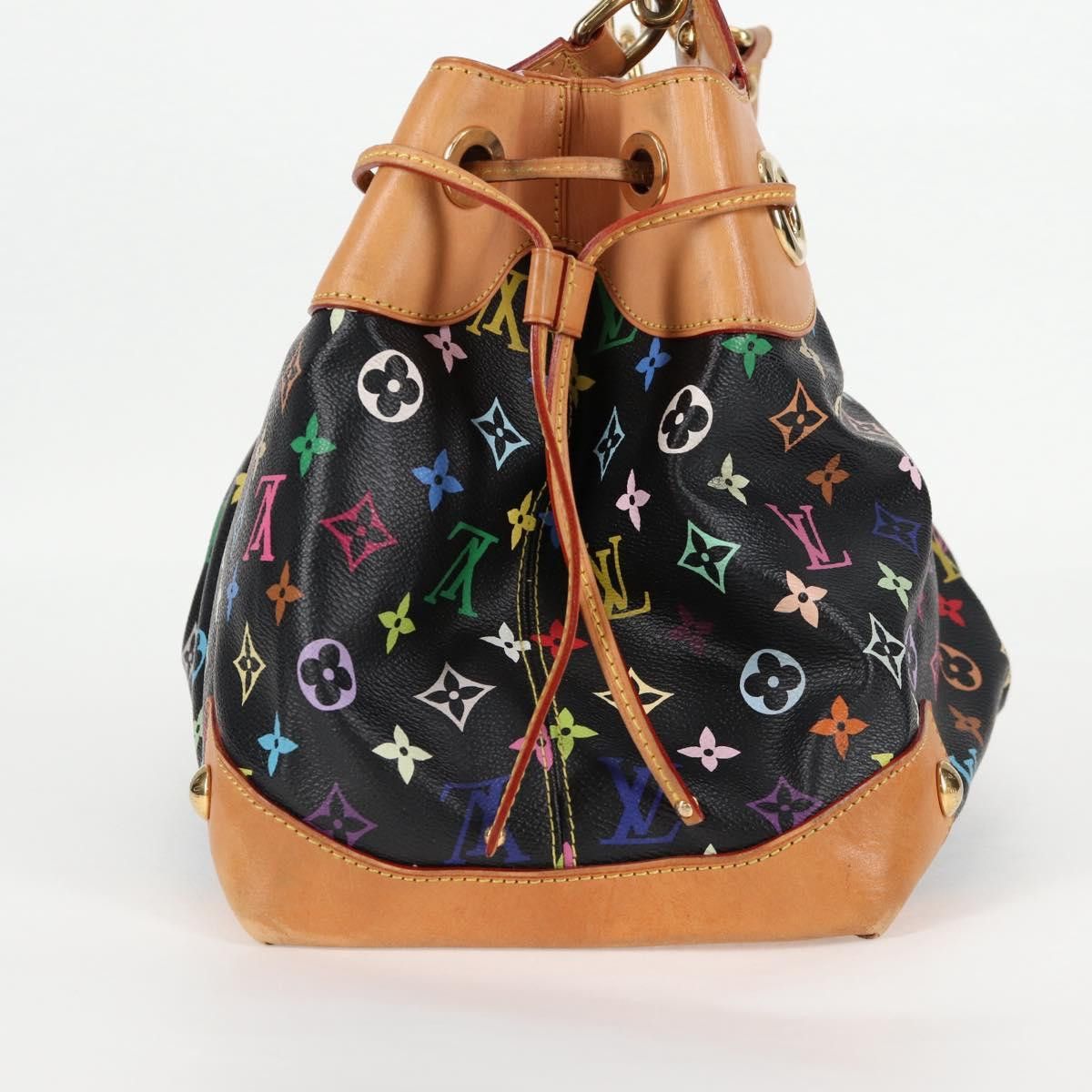 Louis Vuitton LOUIS VUITTON Monogram Multicolor Ursula Tote Bag Black Size ONE SIZE - 4 Thumbnail