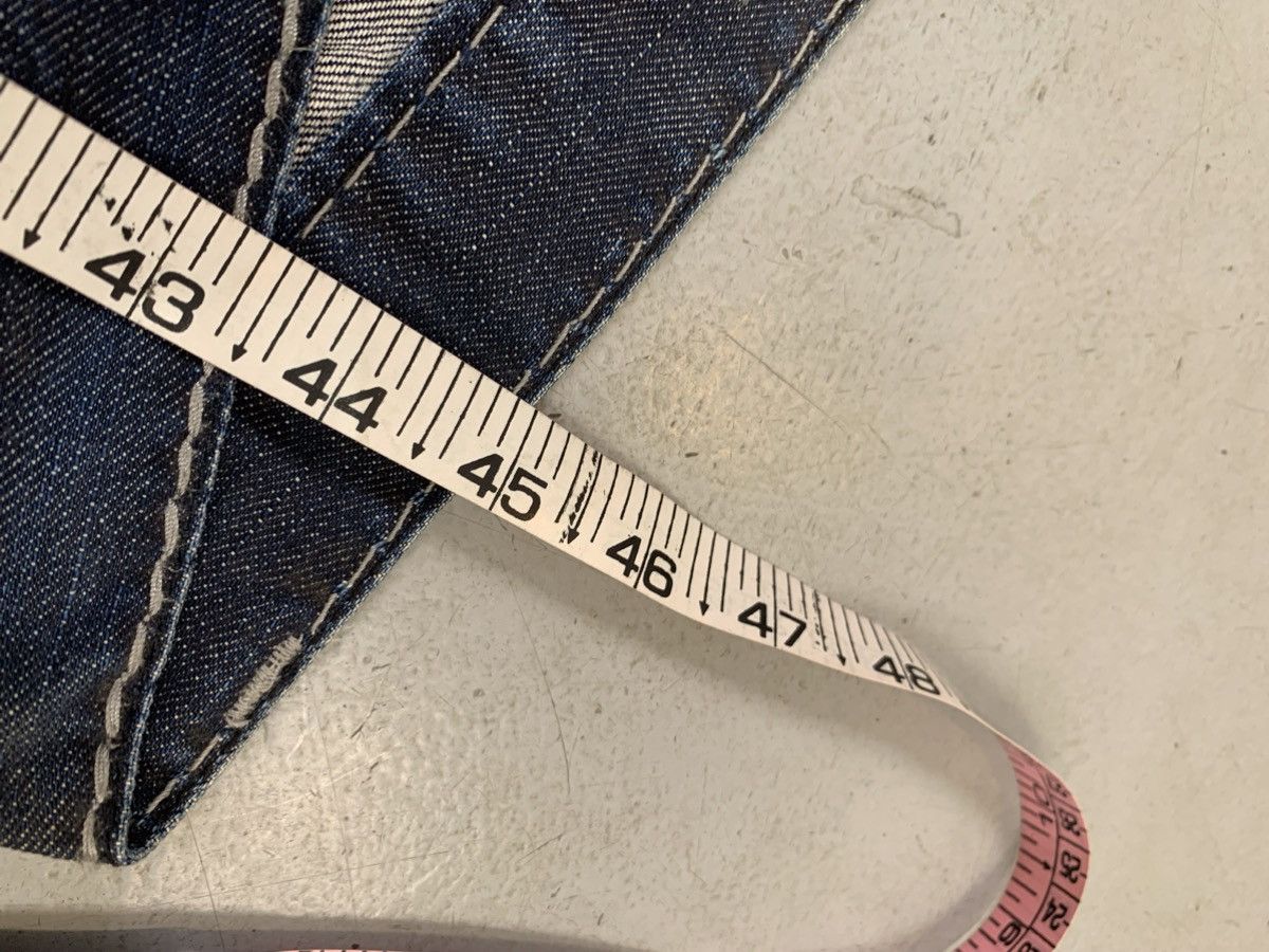 Japanese Brand Vintage Evisu inspired denim bootcut fit Size US 30 / EU 46 - 12 Thumbnail
