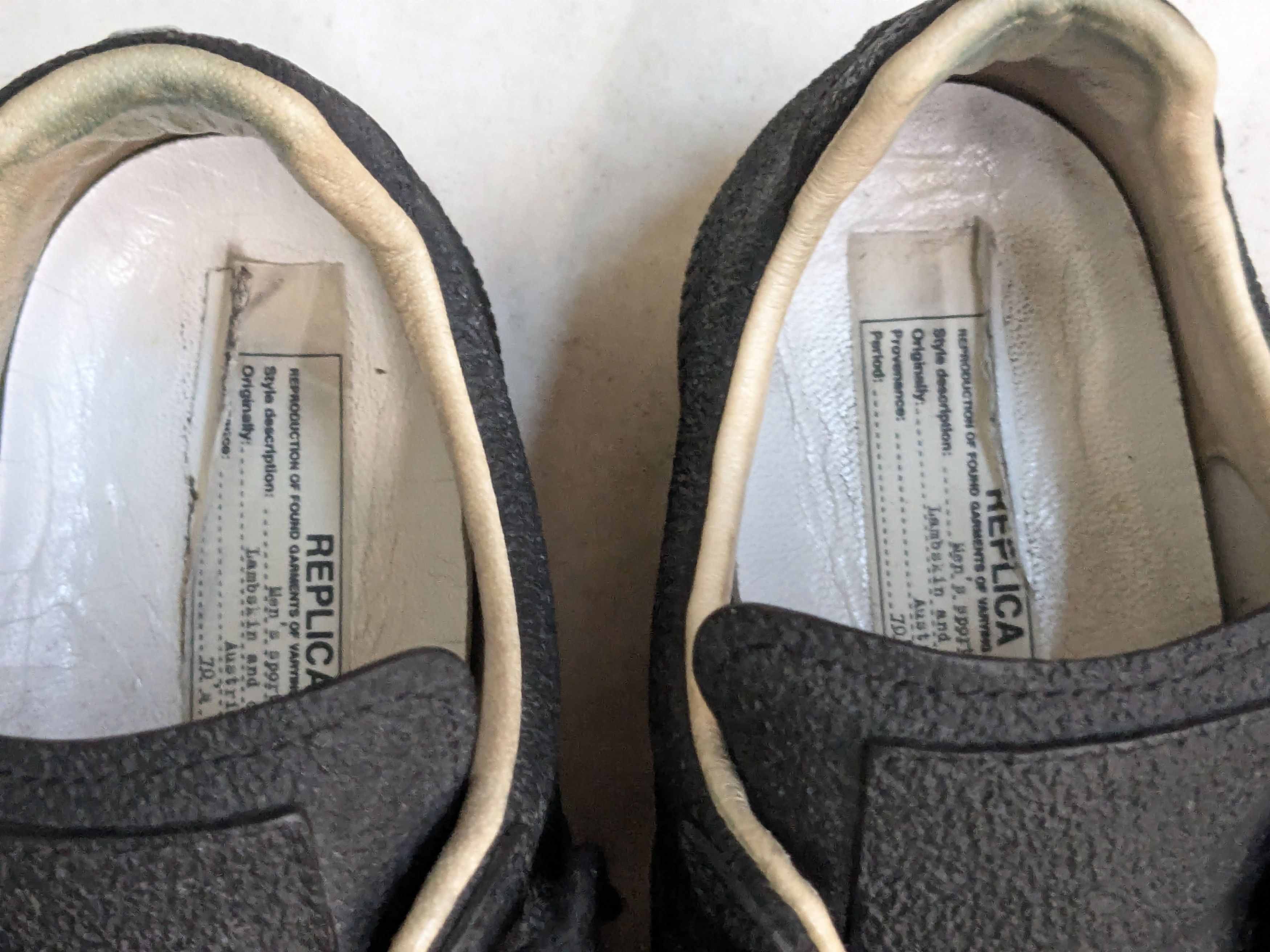 Maison Margiela Maison Margiela Replica GAT Rubberized 9 42 Low Tops Size US 9 / EU 42 - 3 Thumbnail