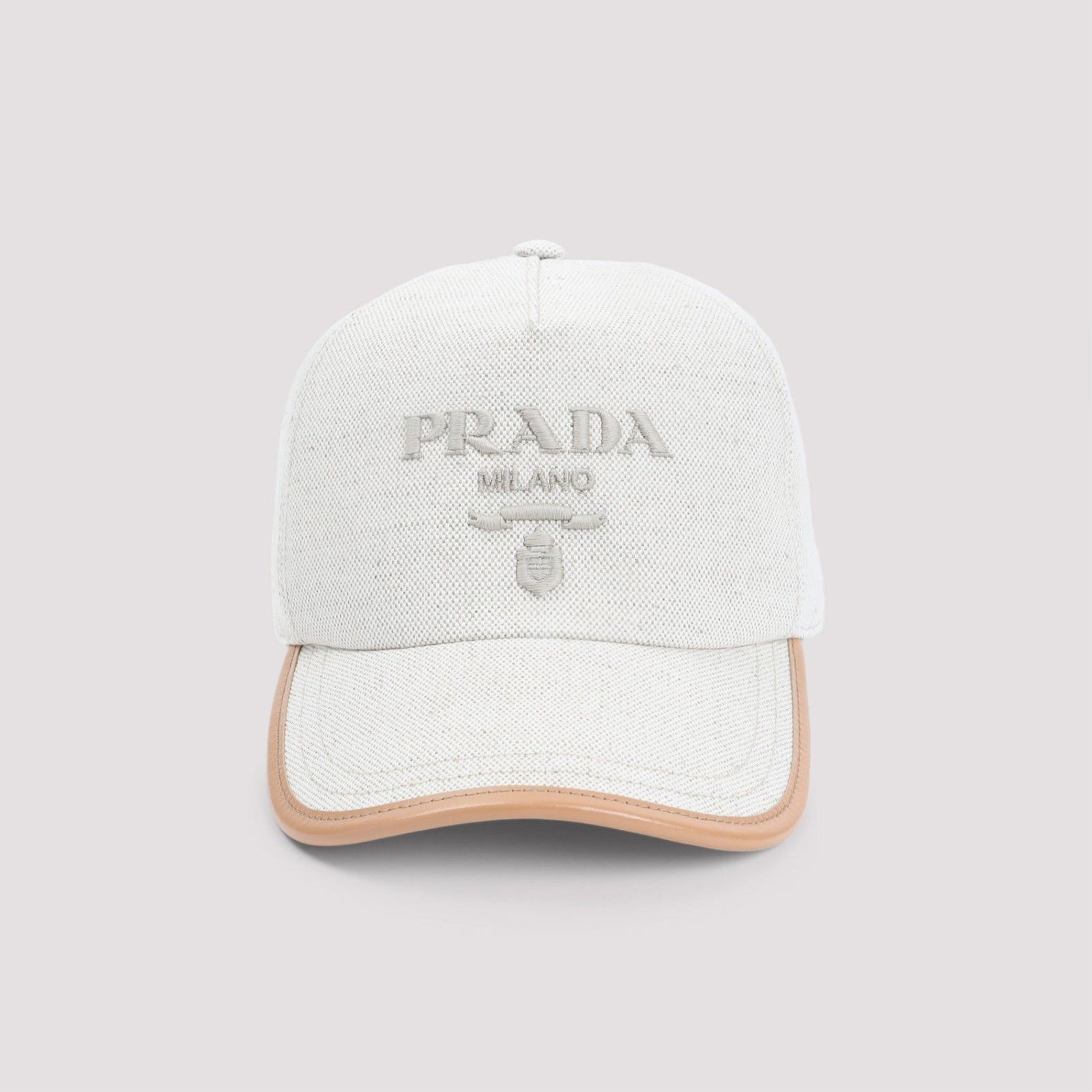Prada PRADA White Baseball Hat New And Authentic (Men's Size:L;) Size ONE SIZE - 1 Thumbnail