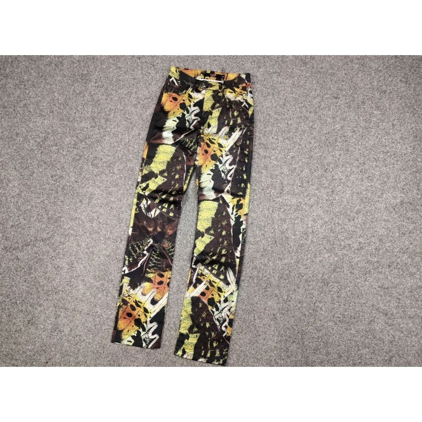 Jaded London VINTAGE Jaded London volare butterfly print satin Pants Y2K Style Size 42" / US 20 - 3 Thumbnail