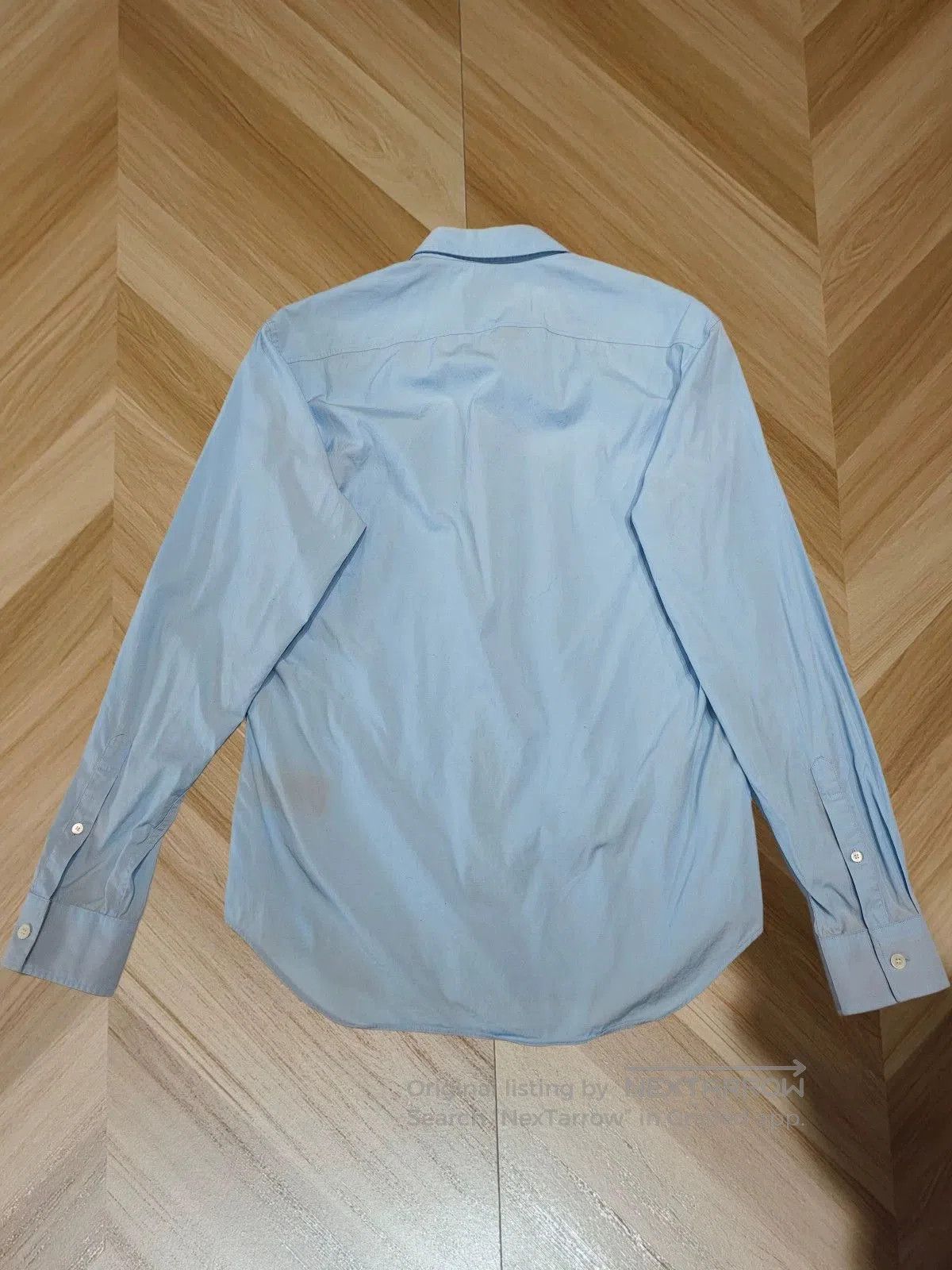 Burberry burberry light blue checkered long sleeve shirt. Size US M / EU 48-50 / 2 - 2 Thumbnail