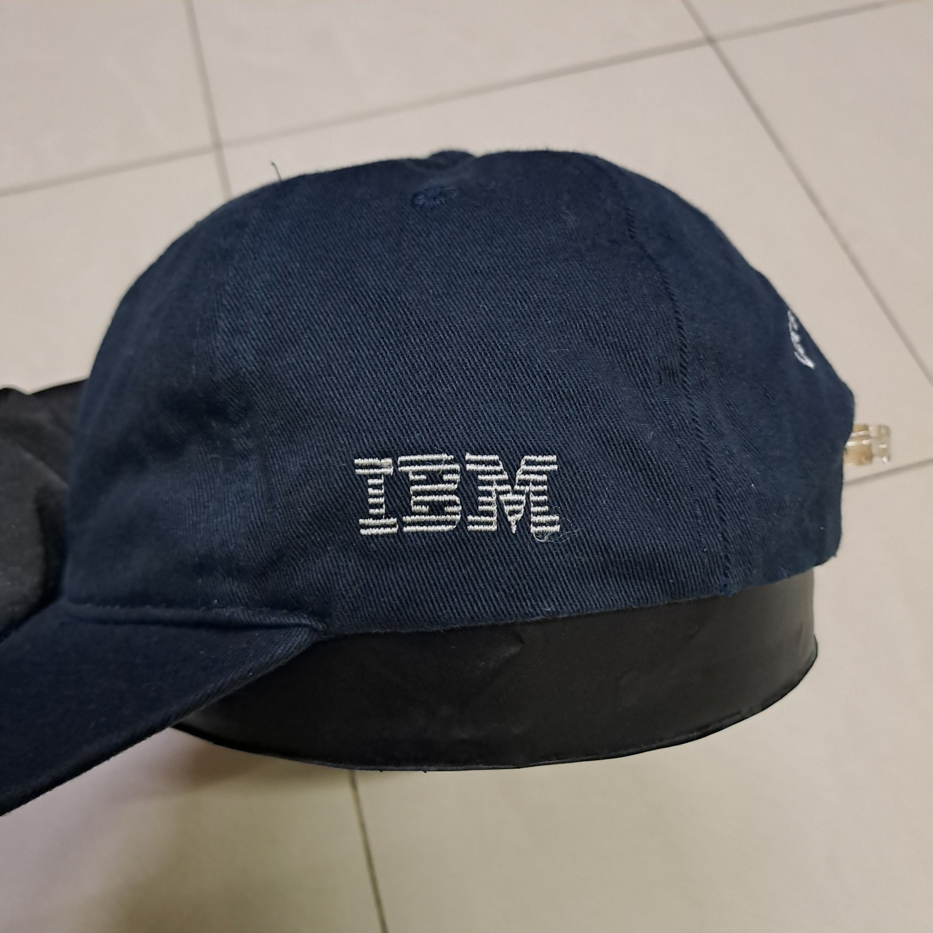 Vintage Vintage Rare IBM Computer Hat/Cap Size ONE SIZE - 4 Thumbnail