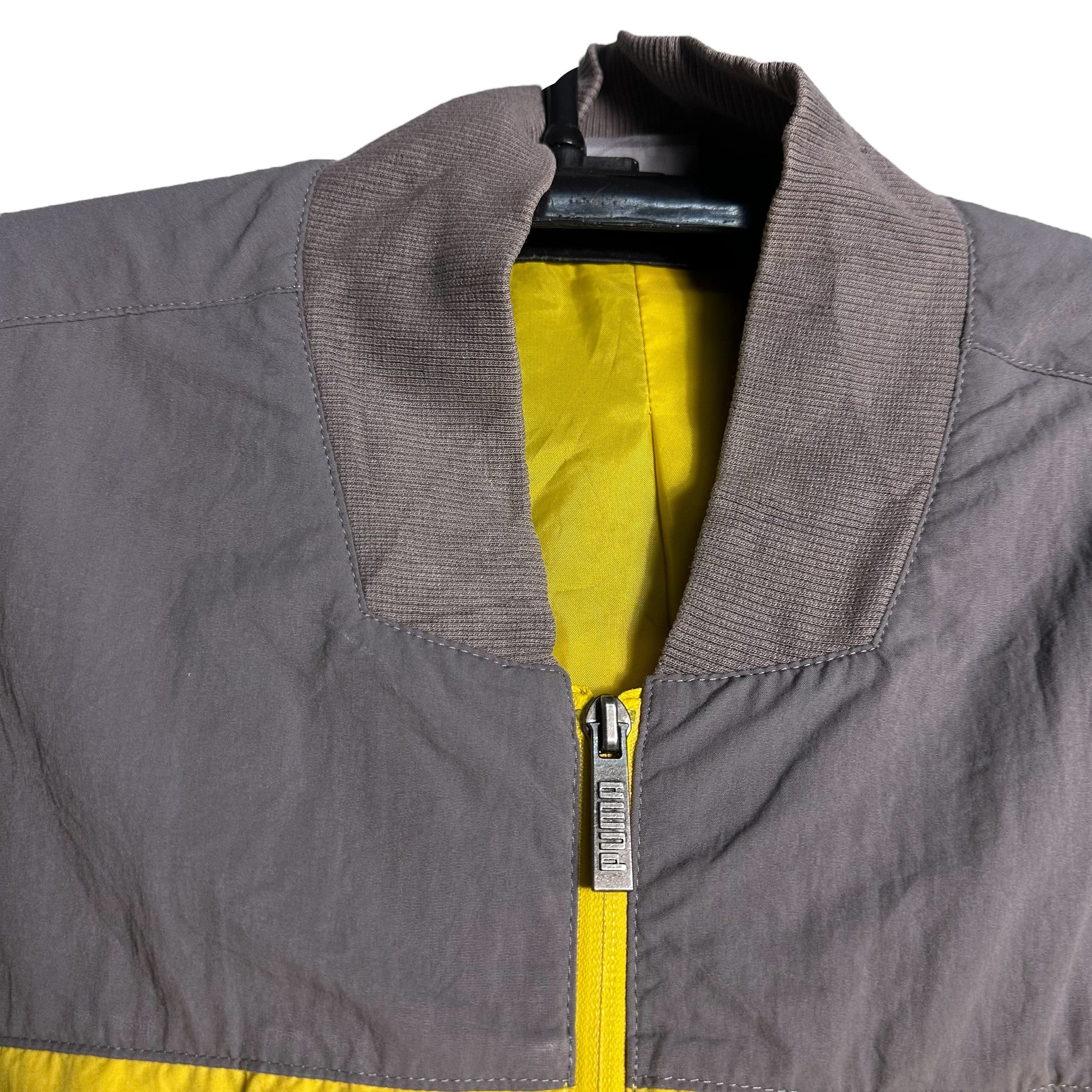 Puma 🔥RARE🔥Vintage Puma Wind Full Zipper Bomber Jacket Size US XL / EU 56 / 4 - 4 Thumbnail