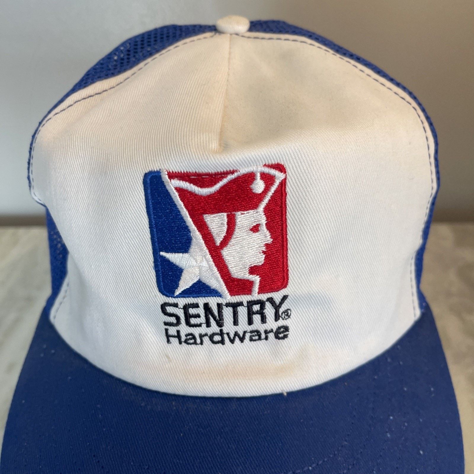 Vintage Vtg SnapBack Trucker Hat Sentry Hardware Cap Made In USA Size ONE SIZE - 2 Thumbnail