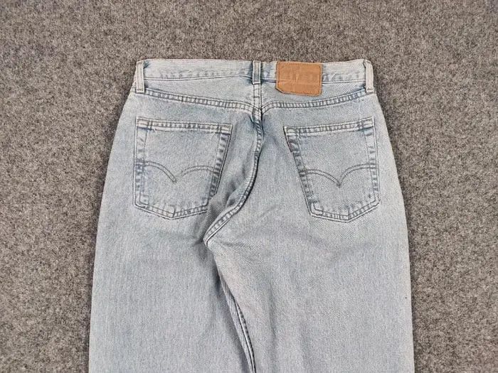 Levi's Vintage levis 518 Jeans USA Perfect Blue Washed Faded Denim Size US 32 / EU 48 - 16 Thumbnail