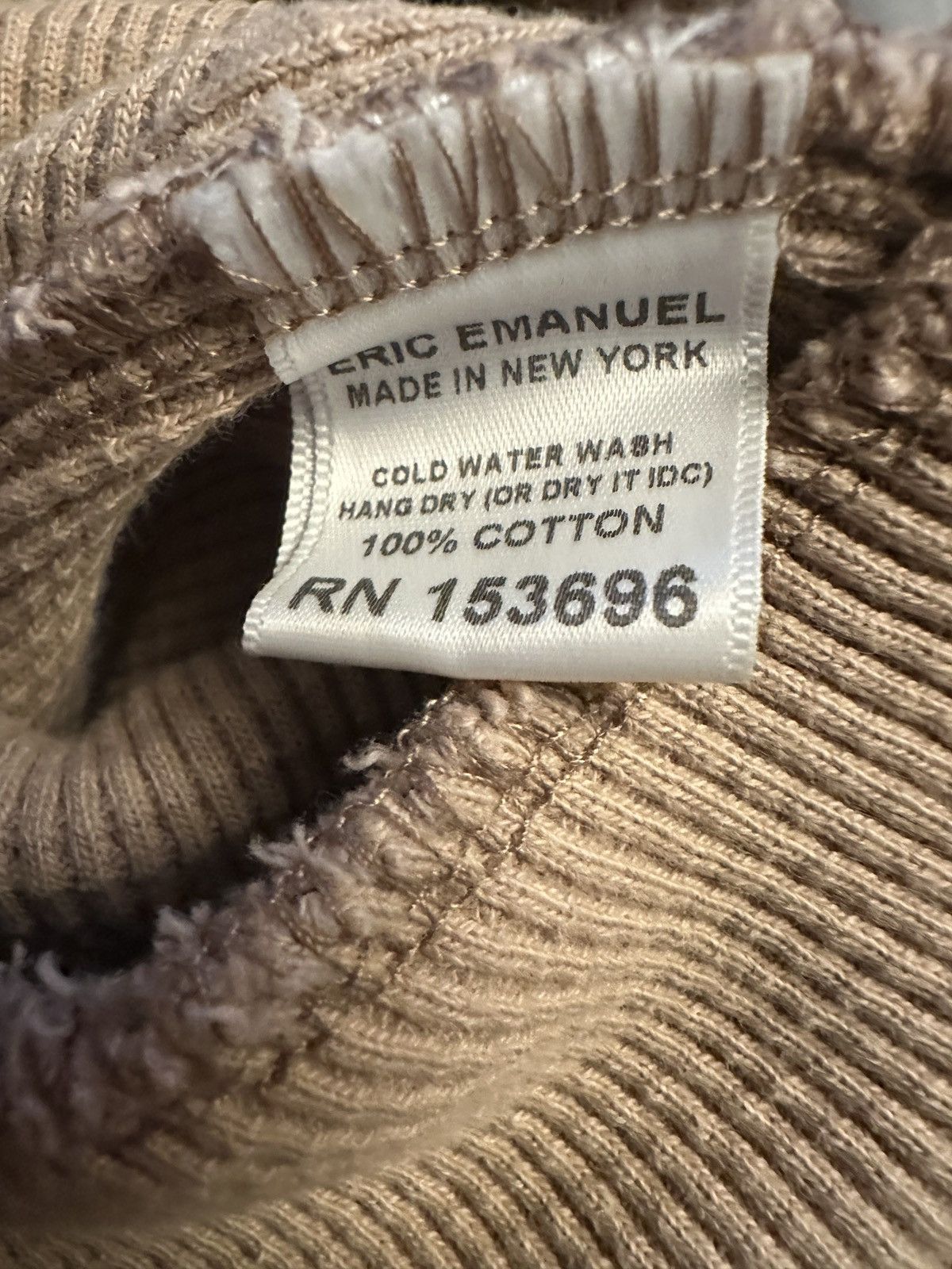 Eric Emanuel Eric Emanuel Tan Thermal Sweatpants Size US 38 / EU 54 - 3 Thumbnail