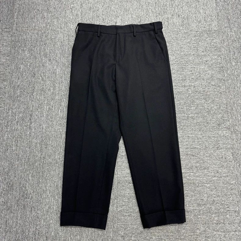 Dries Van Noten driesvan noten Black wool slacks 2503-Nextarrow Size US 30 / EU 46 - 1 Thumbnail