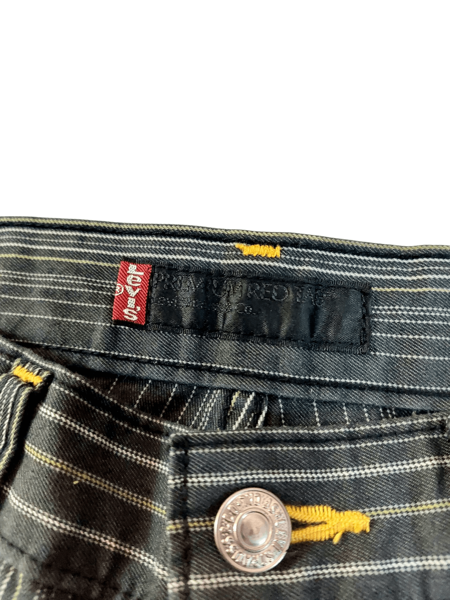 Levi's Levi's Premium Red Tag Line Stripes Sashiko Style Pants Size US 29 - 4 Thumbnail