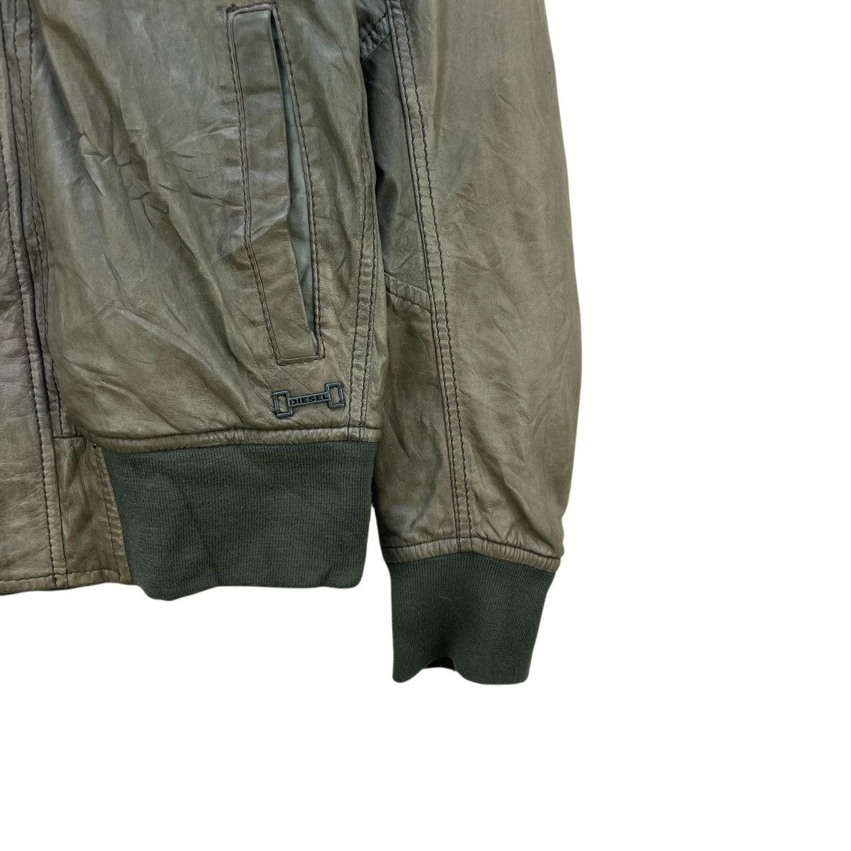 Diesel 💥 Vintage Diesel Lamb leather jacket Size US M / EU 48-50 / 2 - 5 Thumbnail