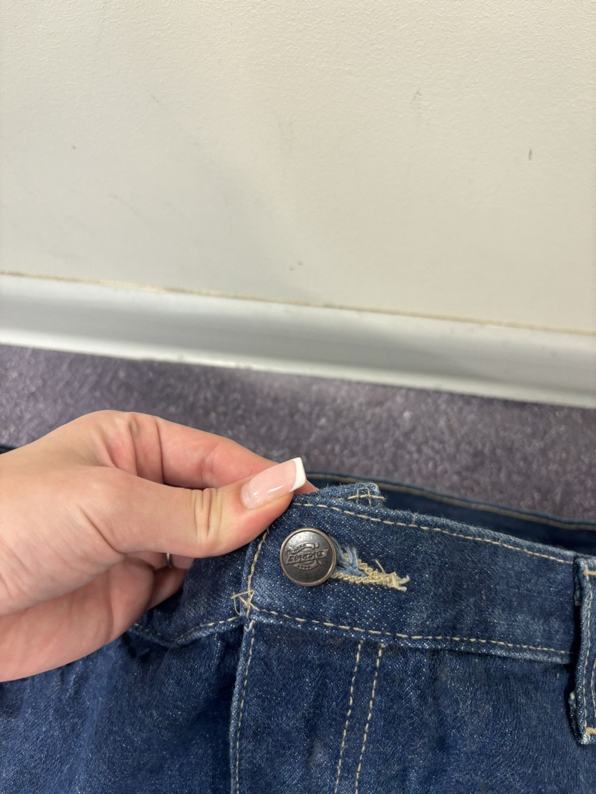 Dickies Vintage Dickies Workwear Relaxed Fit Distressed Denim Jeans Size US 40 / EU 56 - 15 Thumbnail
