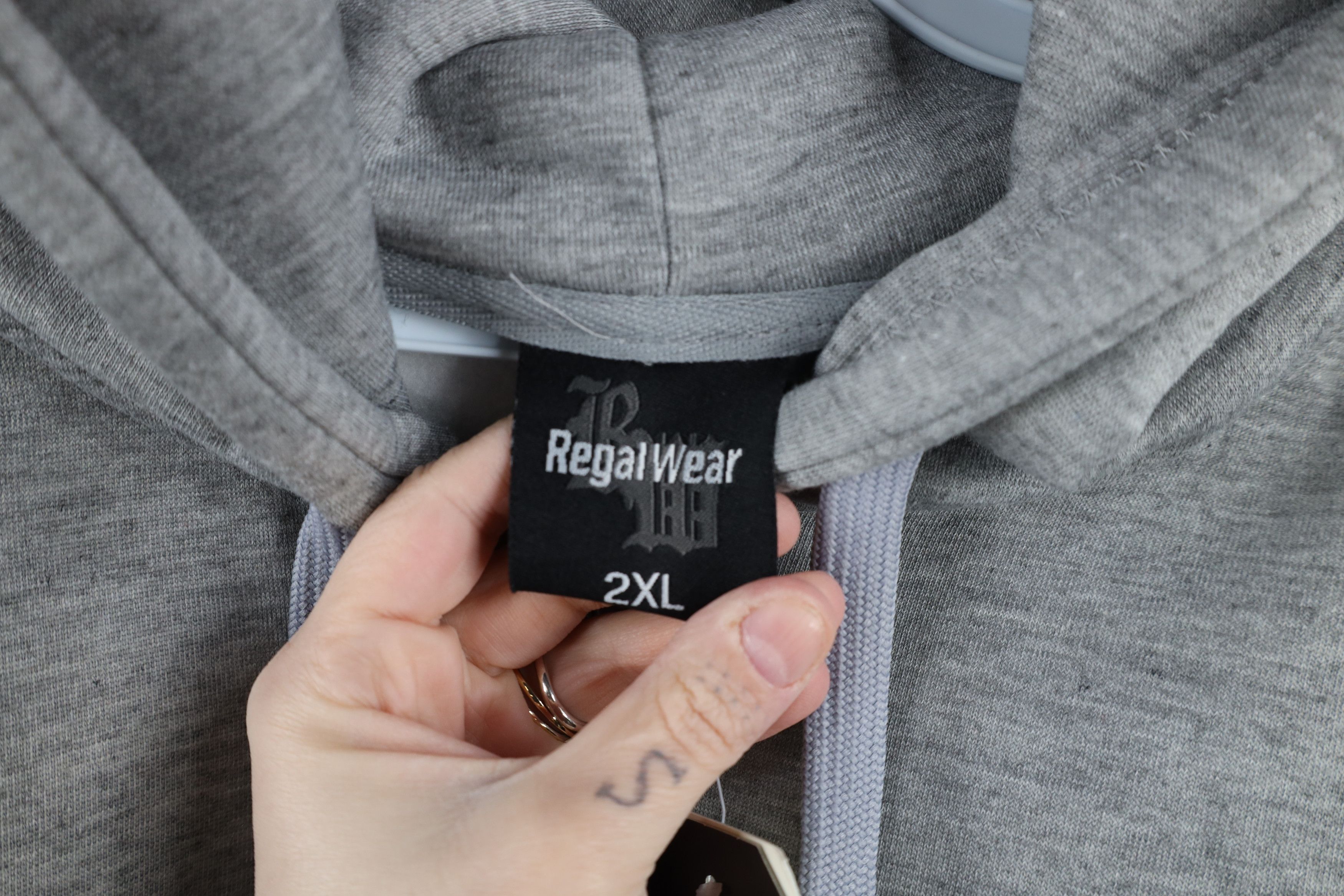 Vintage Deadstock Vintage Y2K Streetwear Full Zip Hoodie Sweatshirt Size US XXL / EU 58 / 5 - 11 Thumbnail