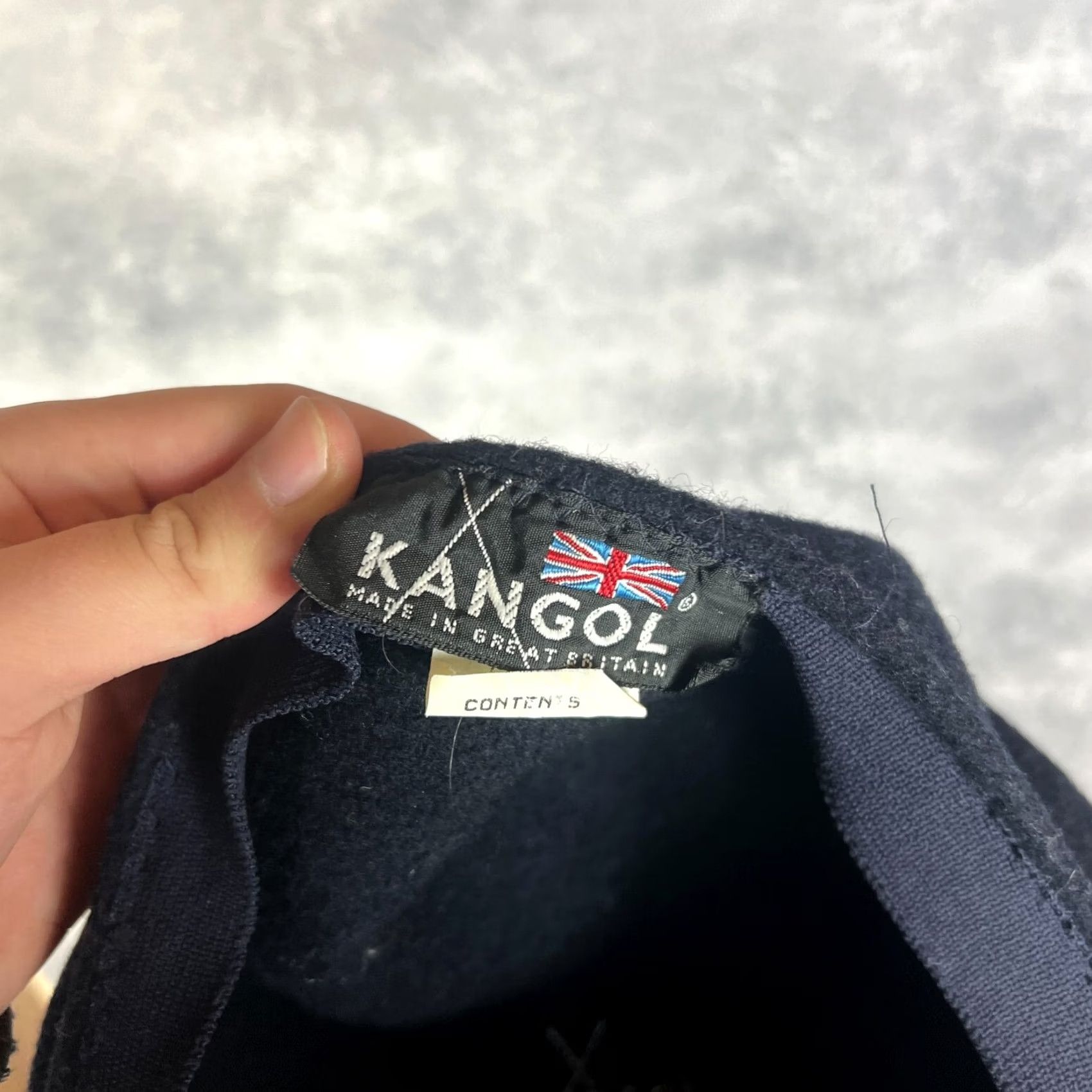 Kangol VINTAGE Kangol Flat Cap Men’s Wool Blue XL Cap Size ONE SIZE - 6 Thumbnail
