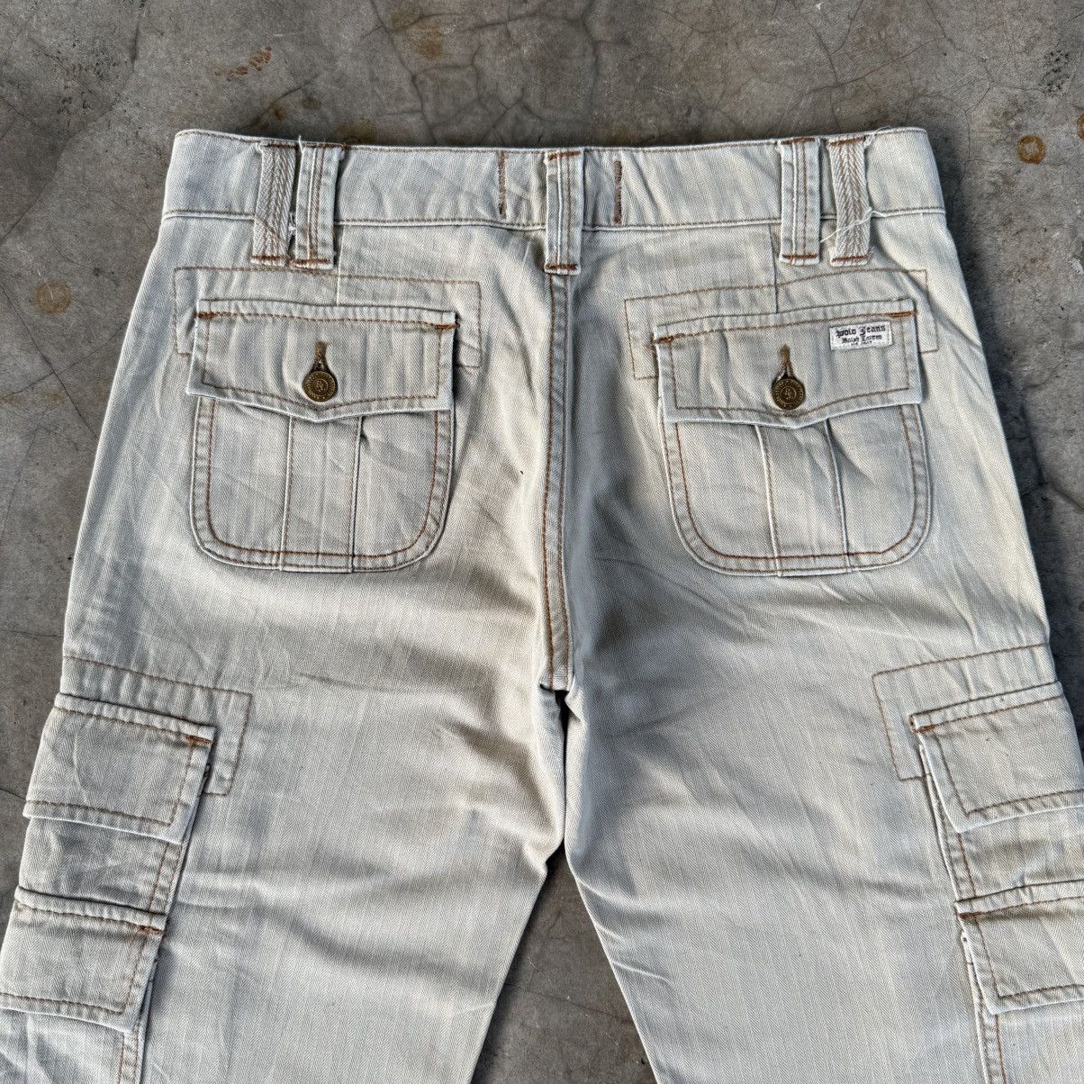 Polo Ralph Lauren Vintage Polo Ralph Lauren Flare Boot cut Cargo Pants Size US 29 - 9 Thumbnail