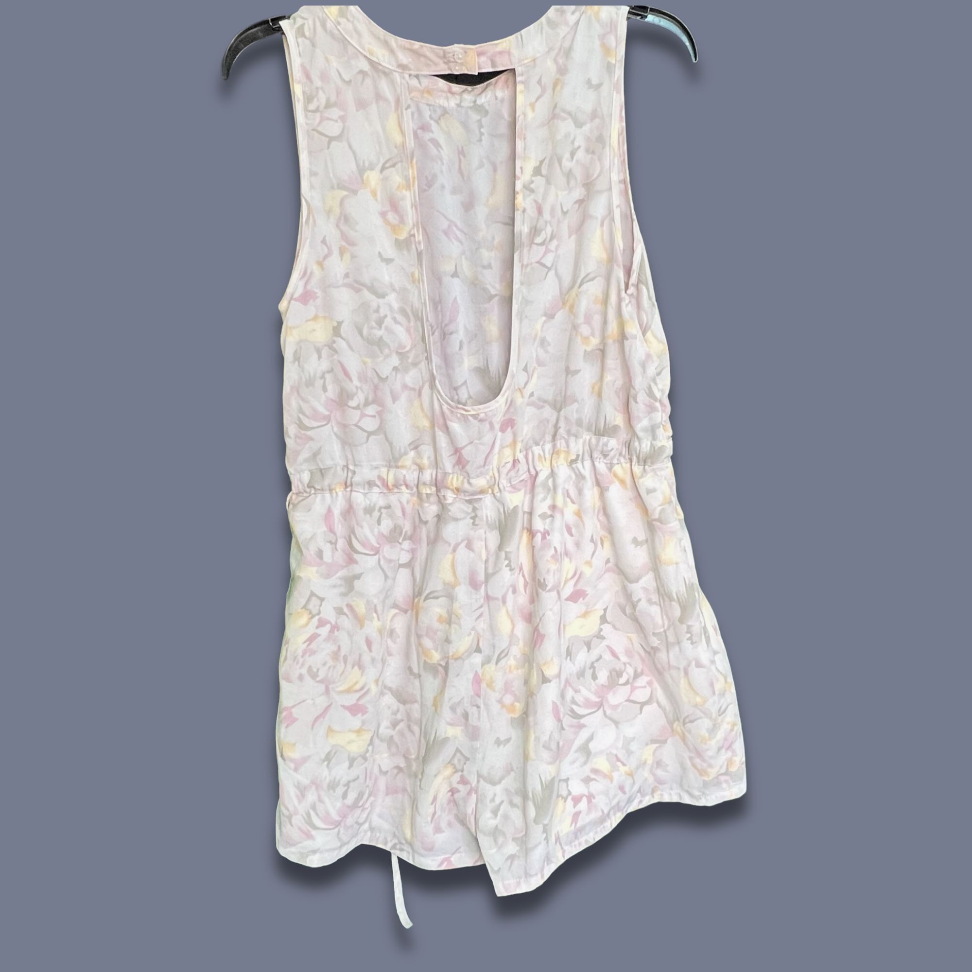 Other KIMCHI BLUE Floral Print Sleeveless Romper Womens Size M Lig Size M / US 6-8 / IT 42-44 - 3 Thumbnail