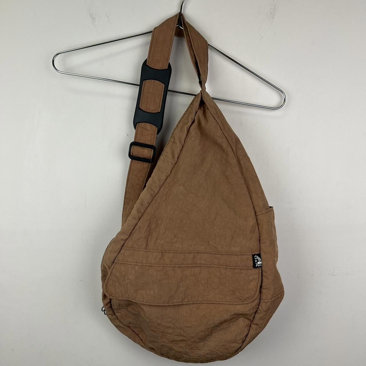 Vintage Kingston USA Stylish Sling Bag Brown Crossbody Backpack Size ONE SIZE - 2 Thumbnail