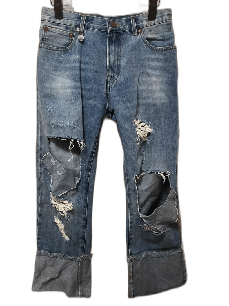 R13 R13 Distressed Denim Pants Size 27 Size US 27 - 1 Thumbnail