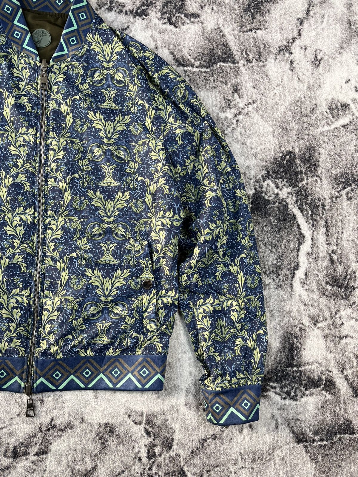 Versace VERSACE Collection Reversible Baroque Bomber Jacket Size US L / EU 52-54 / 3 - 3 Thumbnail