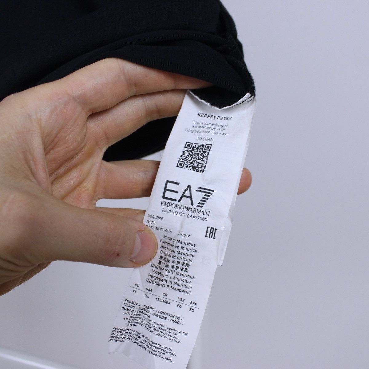 Emporio Armani Emporio Armani Short Sleeve Polo Size US L / EU 52-54 / 3 - 7 Thumbnail