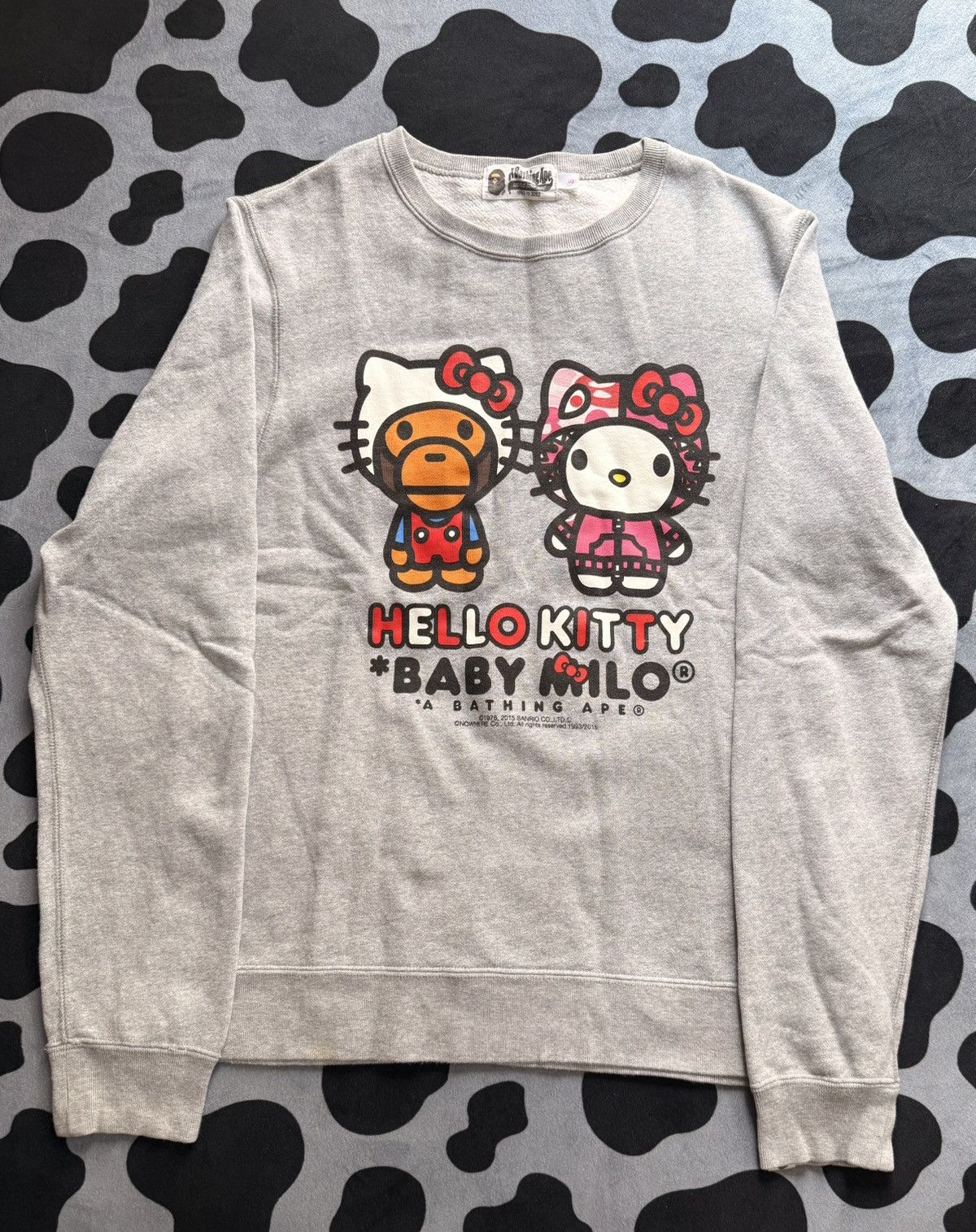 Bape (FW14) Bape X Hello Kitty Baby Milo + Kitty Longsleeve Size S / US 4 / IT 40 - 1 Thumbnail