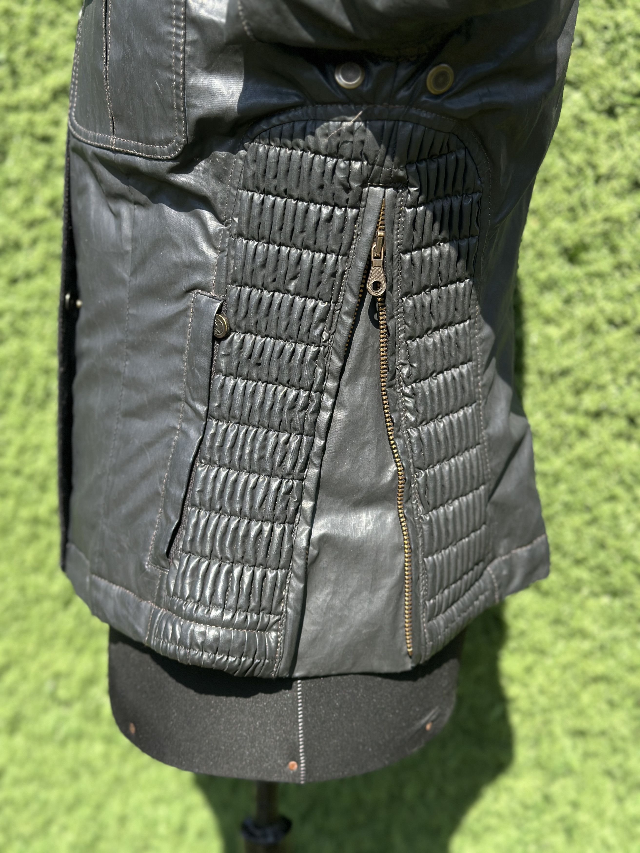 Matchless Matchless London Waxed Cotton Motorcycle Jacket Size 46 Size L / US 10 / IT 46 - 8 Thumbnail
