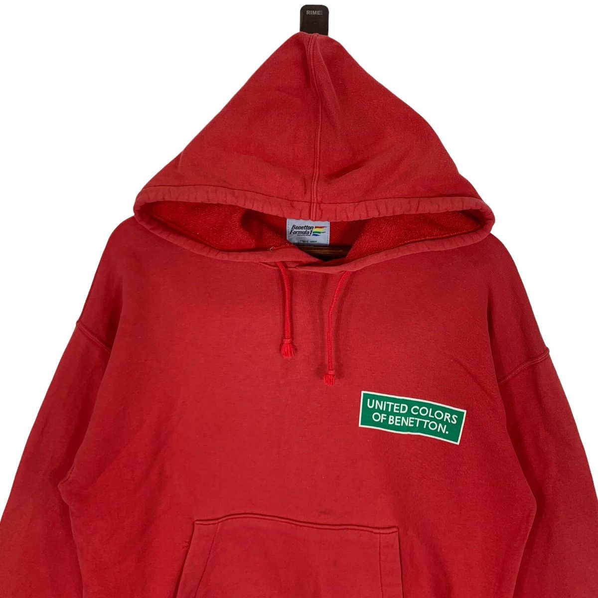 VINTAGE BENETTON FORMULA 1 RACING HOODIE SWEATER