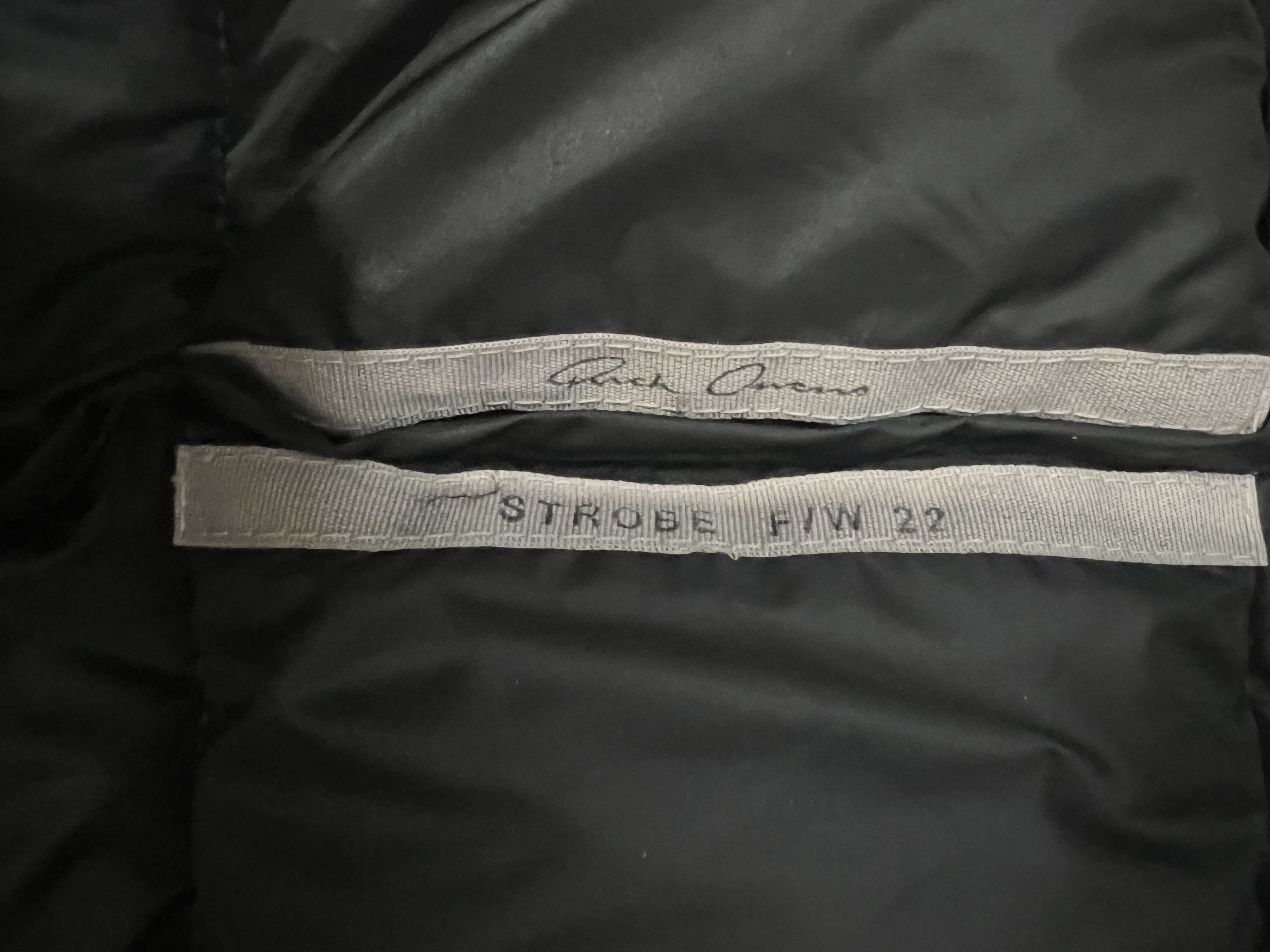 Rick Owens Jumbo Gimp Down Jacket Black Size US M / EU 48-50 / 2 - 8 Thumbnail
