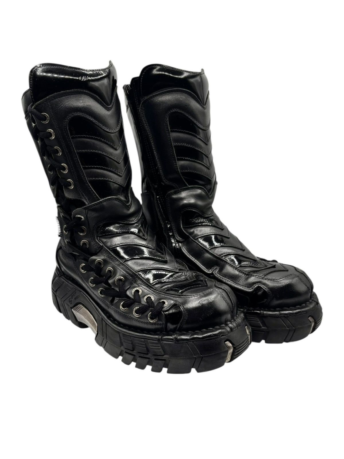 New Rock Vintage New Rock trailer mid-calf platform boots Size 40 Size US 10 / IT 40 - 1 Thumbnail