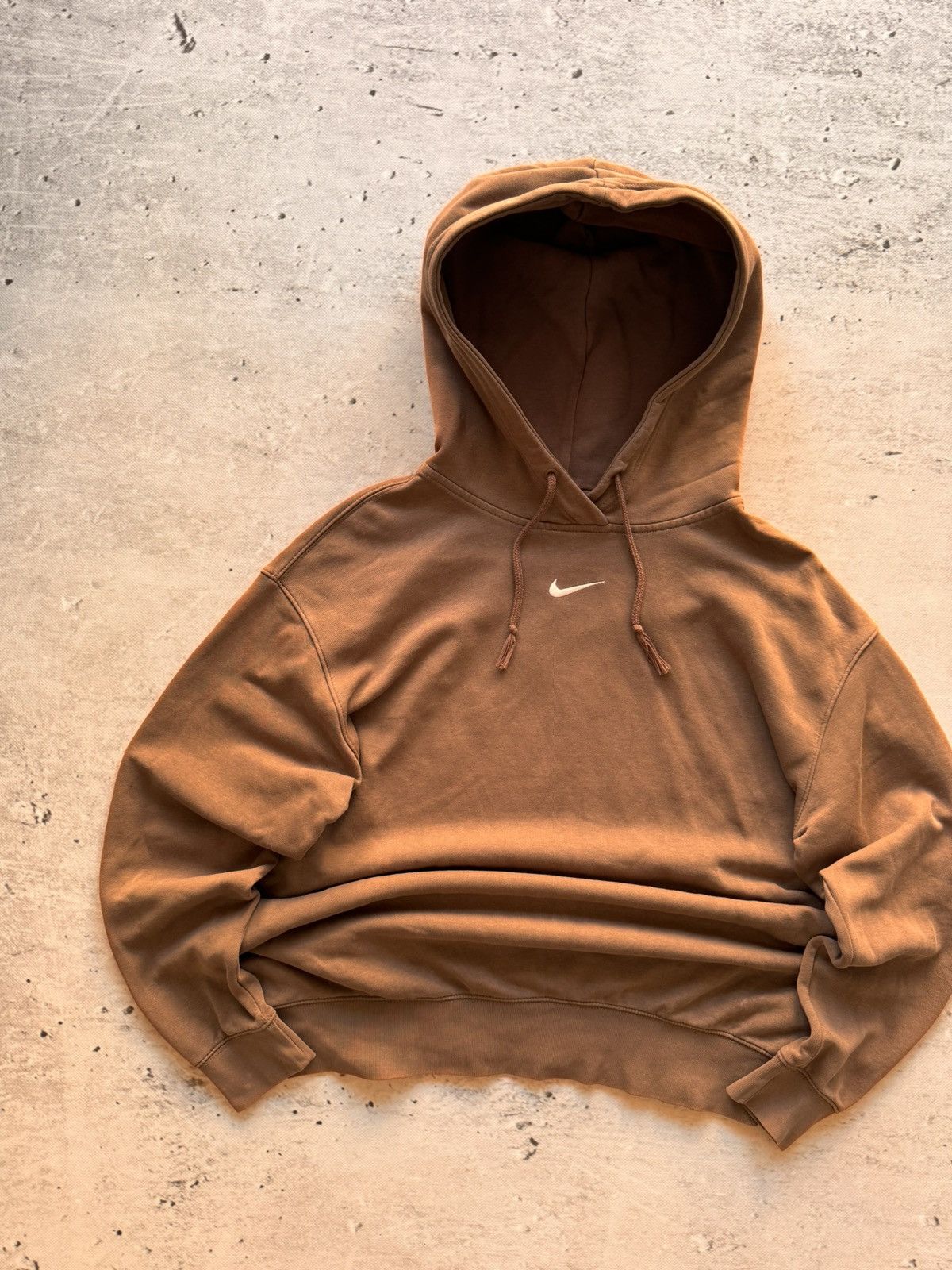 Nike × Vintage NIKE VINTAGE CENTER LOGO OVERSIZE BOXY HOODIE Size US S / EU 44-46 / 1 - 2 Thumbnail