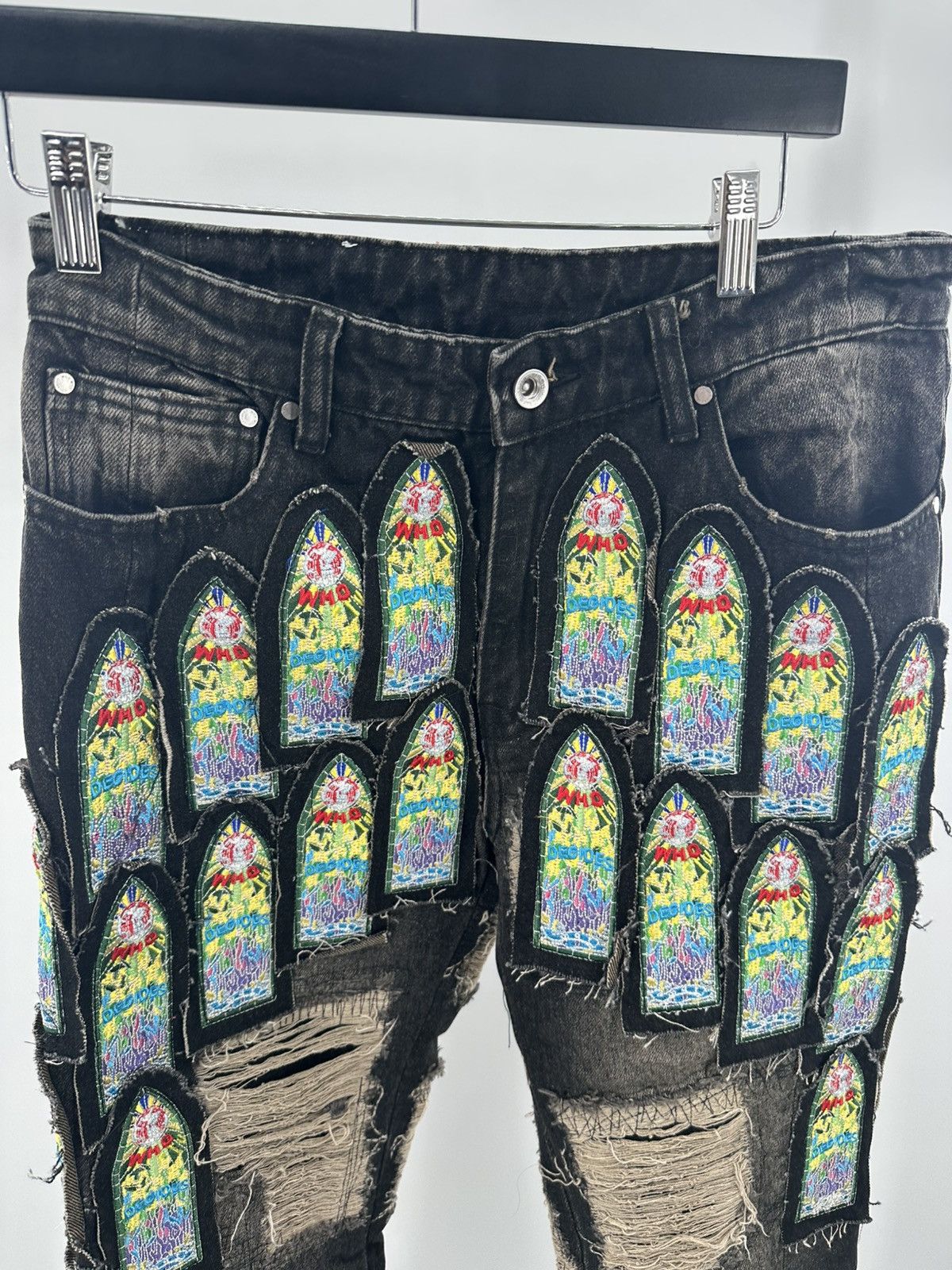 Who Decides War WHO DECIDES WAR Denim Jeans 1/1 Size US 30 / EU 46 - 4 Thumbnail