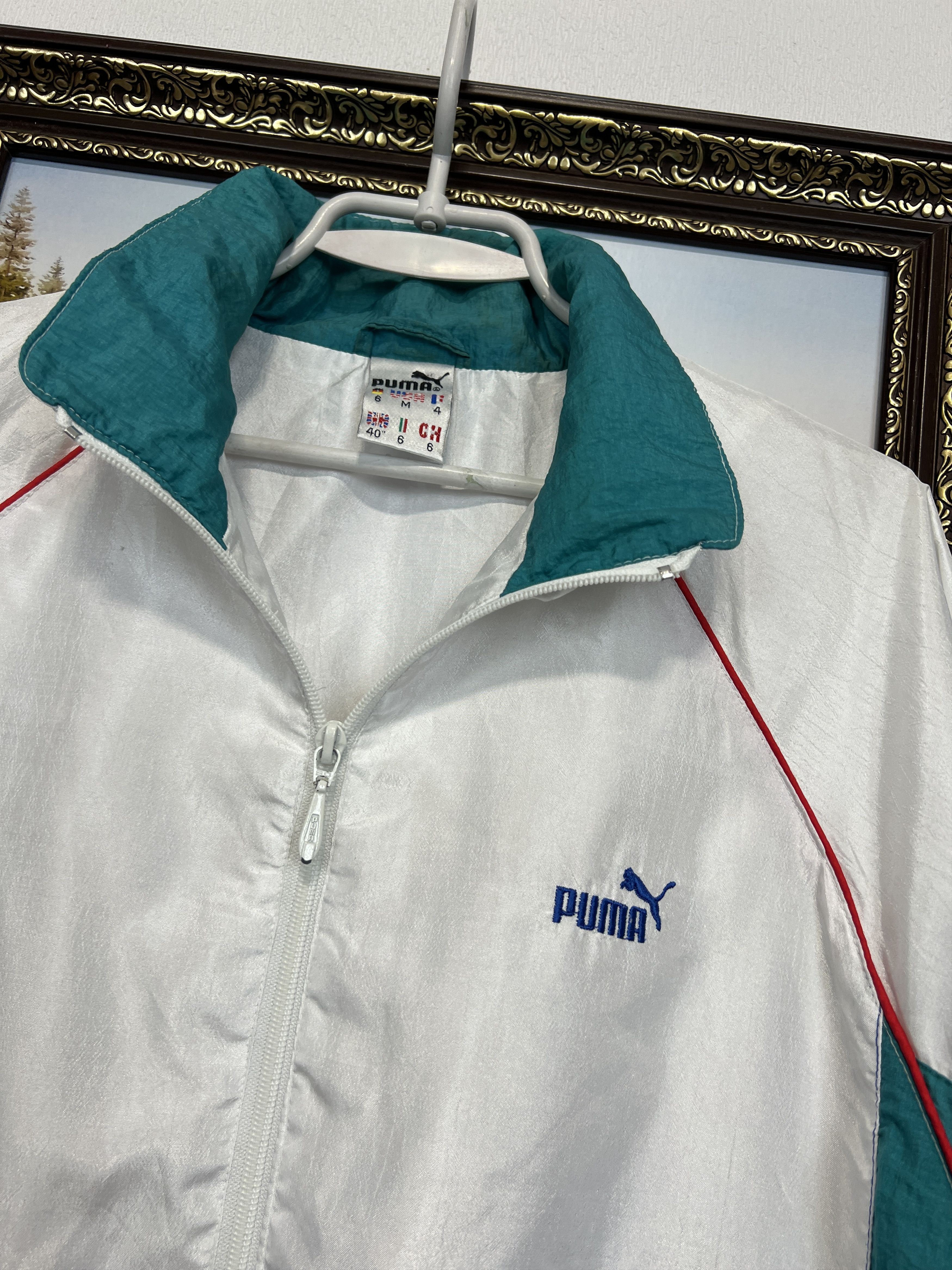 Puma Vintage 80's Sport Track Suit Jacket Pants Set Rare Hype Size US M / EU 48-50 / 2 - 3 Thumbnail