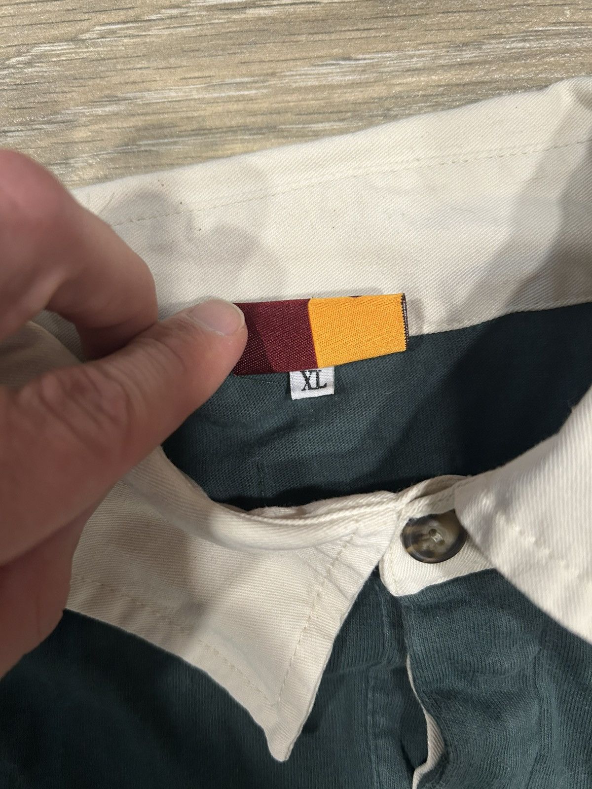 Diadora Diadora rugby style polo collard shirt Size US XL / EU 56 / 4 - 2 Thumbnail