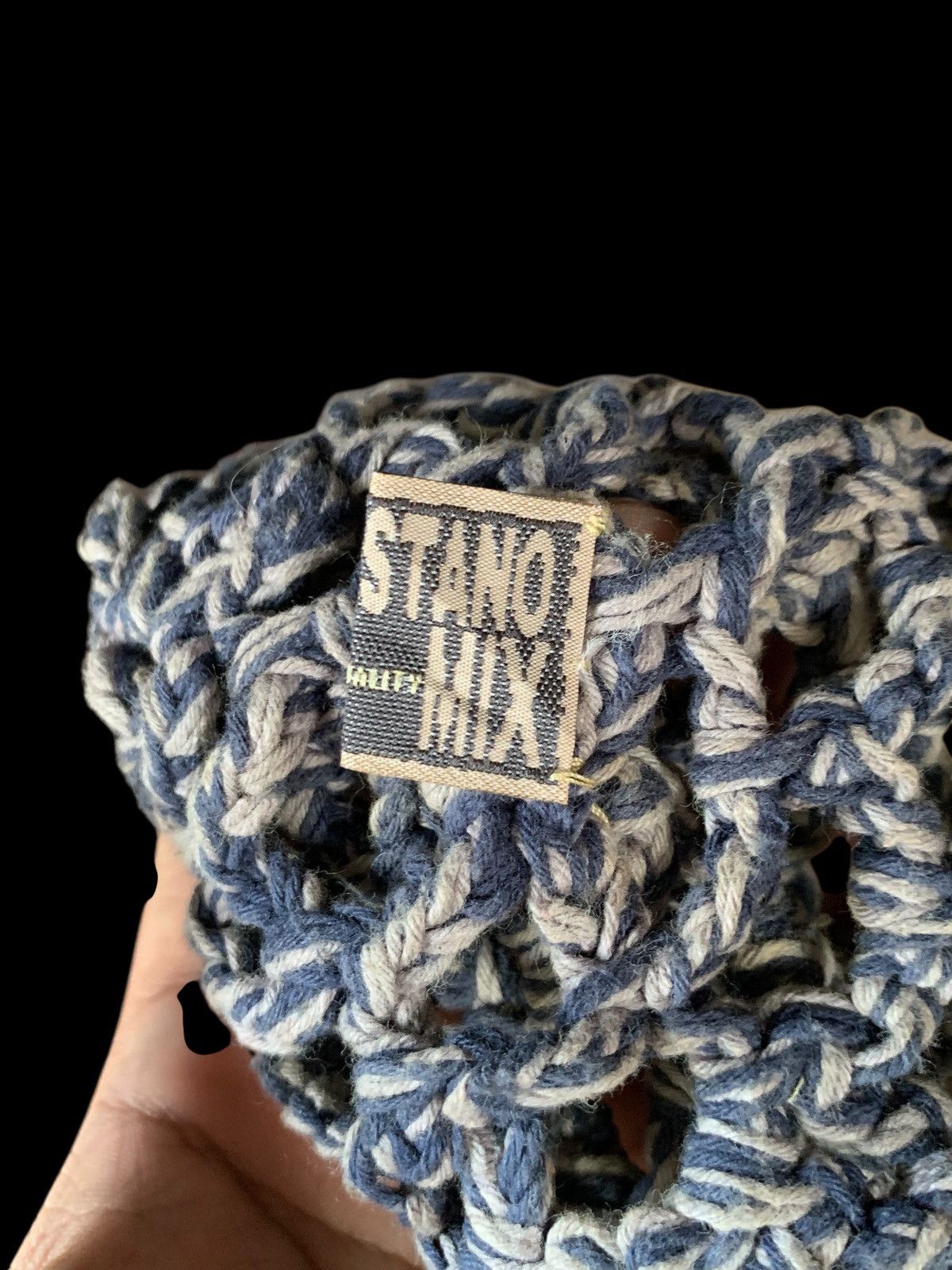 Japanese Brand × Kapital × Vintage Crochet Knitted Beanie Hat Hand Made Japanese style Size ONE SIZE - 8 Thumbnail