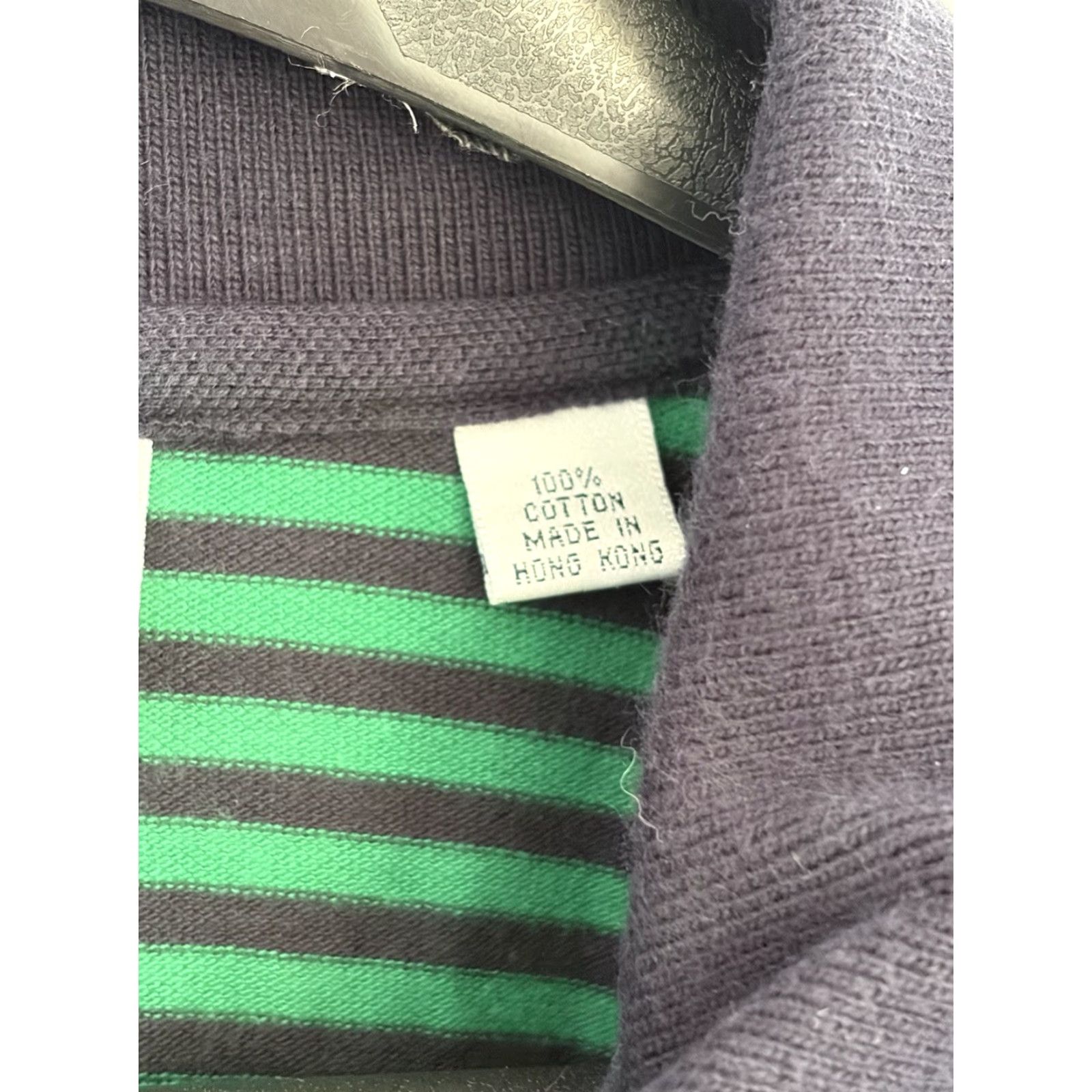 Vintage VINTAGE Slazenger Polo Shirt Green Striped XL Men Shirt Golf 90s Casual Logo Cotton Knit Regular Short Sleeve Mens Size US XL / EU 56 / 4 - 5 Thumbnail