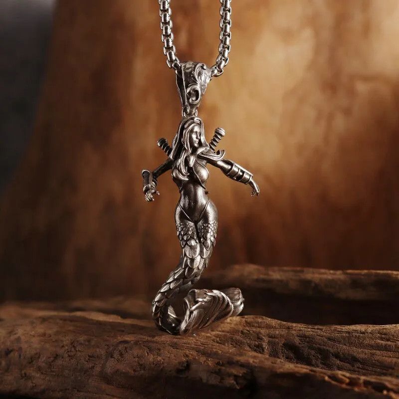 Jewelry Mermaid Pendant Necklace Size ONE SIZE - 2 Thumbnail