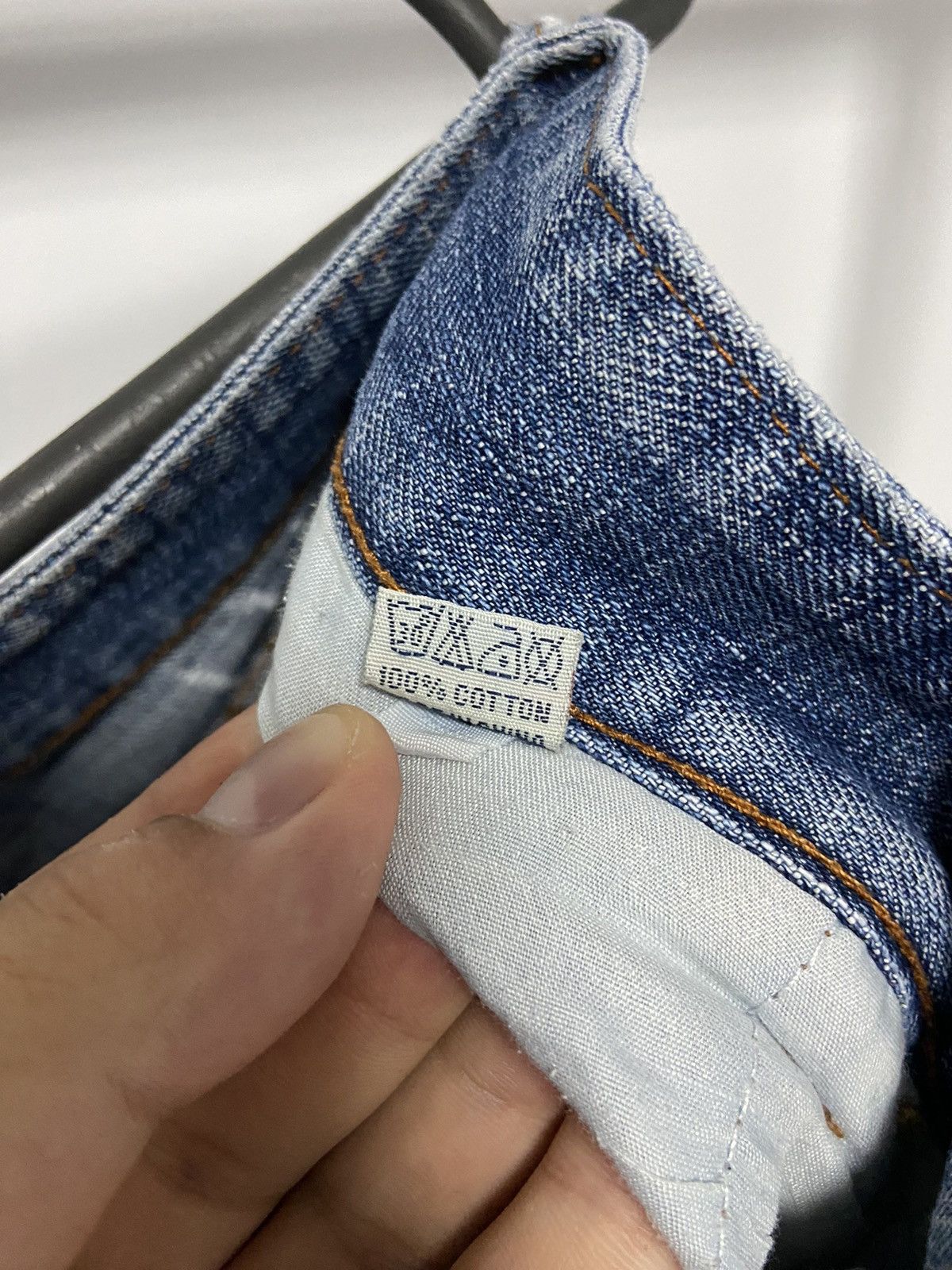 Japanese Brand × Vintage Bucks Dollars jeans Pants Japanese Vintage Small Logo Kang Size US 31 - 8 Thumbnail