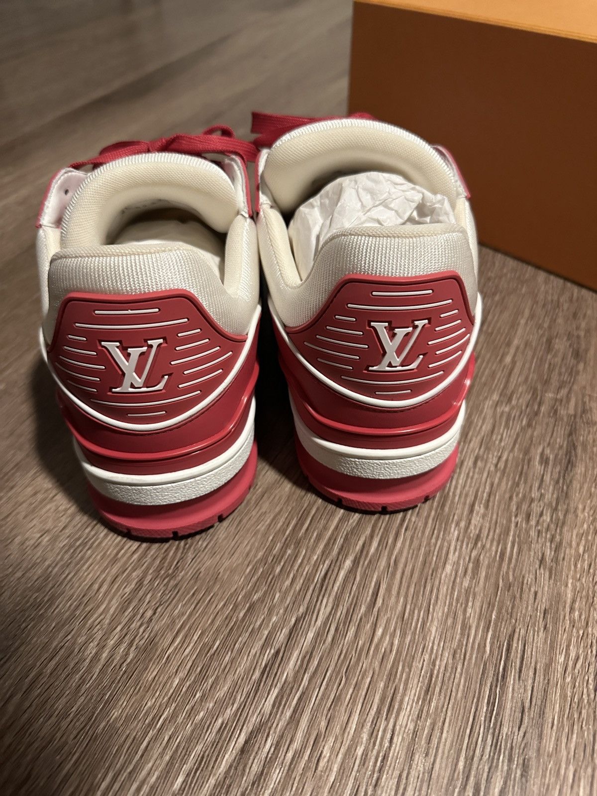 Louis Vuitton Louis Vuitton Trainer Low Fuchsia Size US 10 / EU 43 - 7 Thumbnail