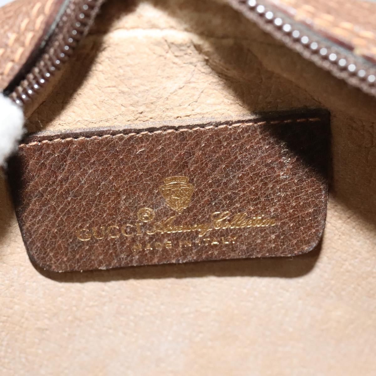 Gucci GUCCI GG Supreme Web Sherry Line Shoulder Bag Pvc Beige 89 Size ONE SIZE - 15 Thumbnail