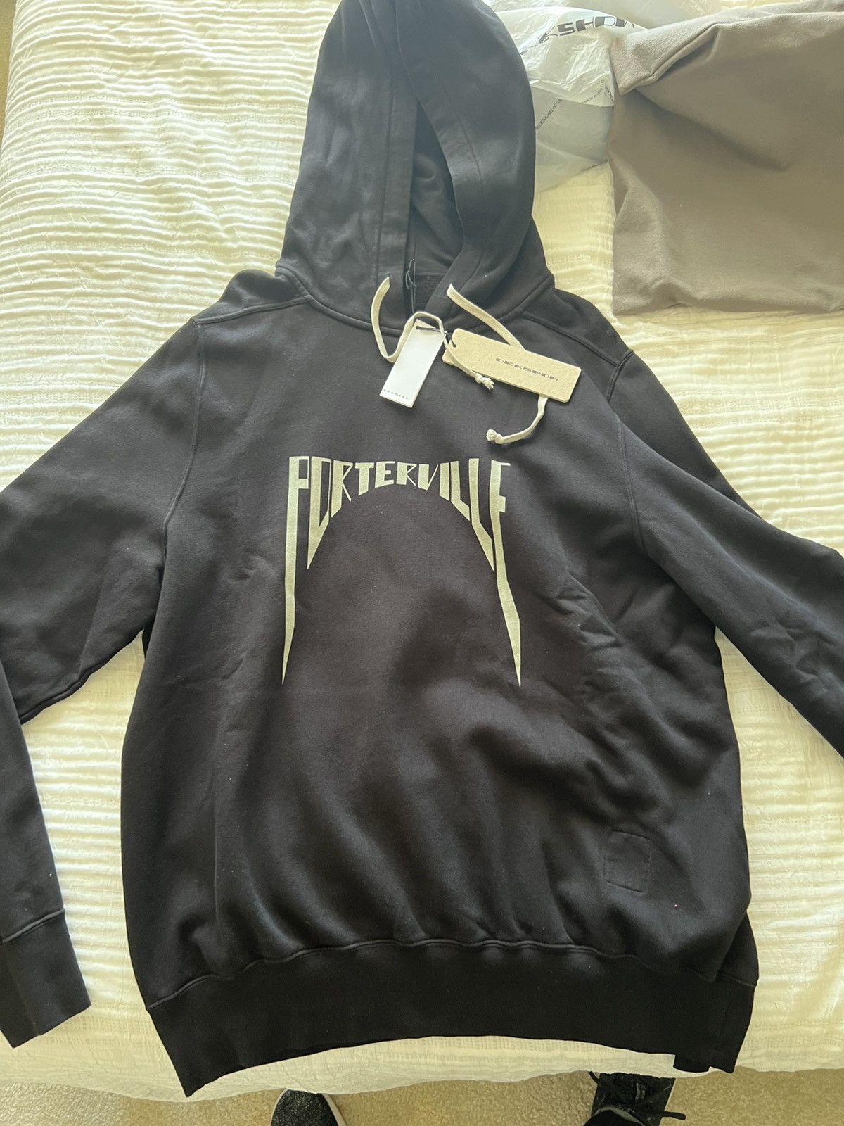 Pre-owned Rick Owens Porterville Hoodie In Black
