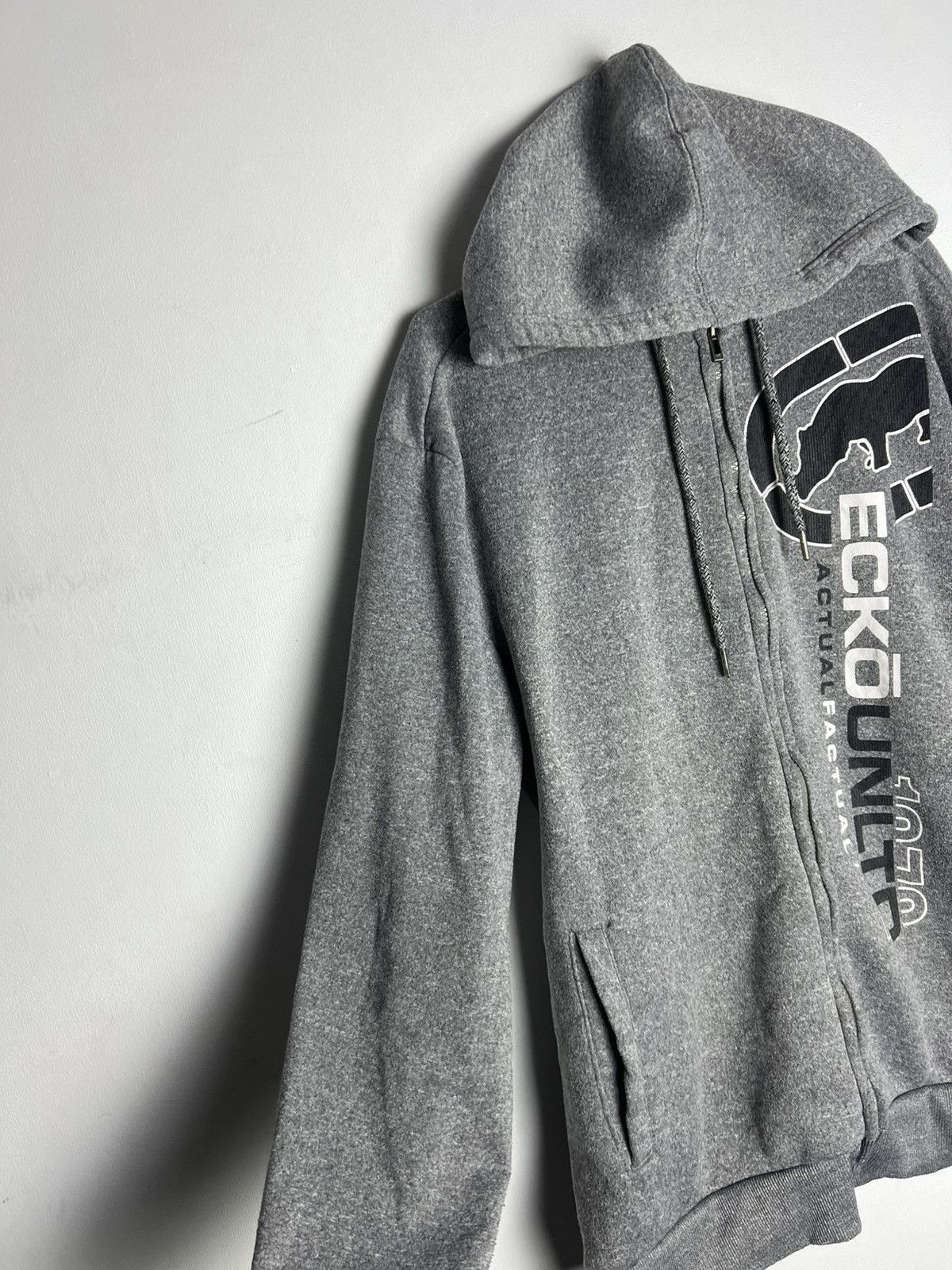 Ecko Unltd. Vintage Big Logo Rare Skate Rap Ecko Unltd Zip Hoodie Size US XL / EU 56 / 4 - 4 Thumbnail