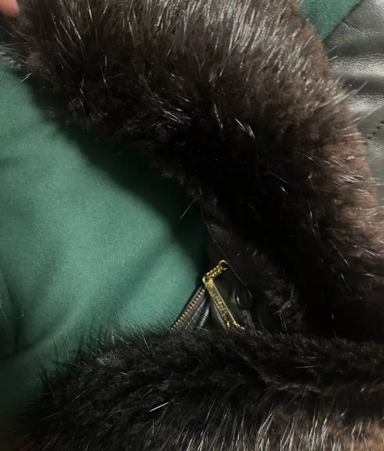 Versace Versace Real sheepskin coat with fox fur collar Size L / US 10 / IT 46 - 4 Thumbnail