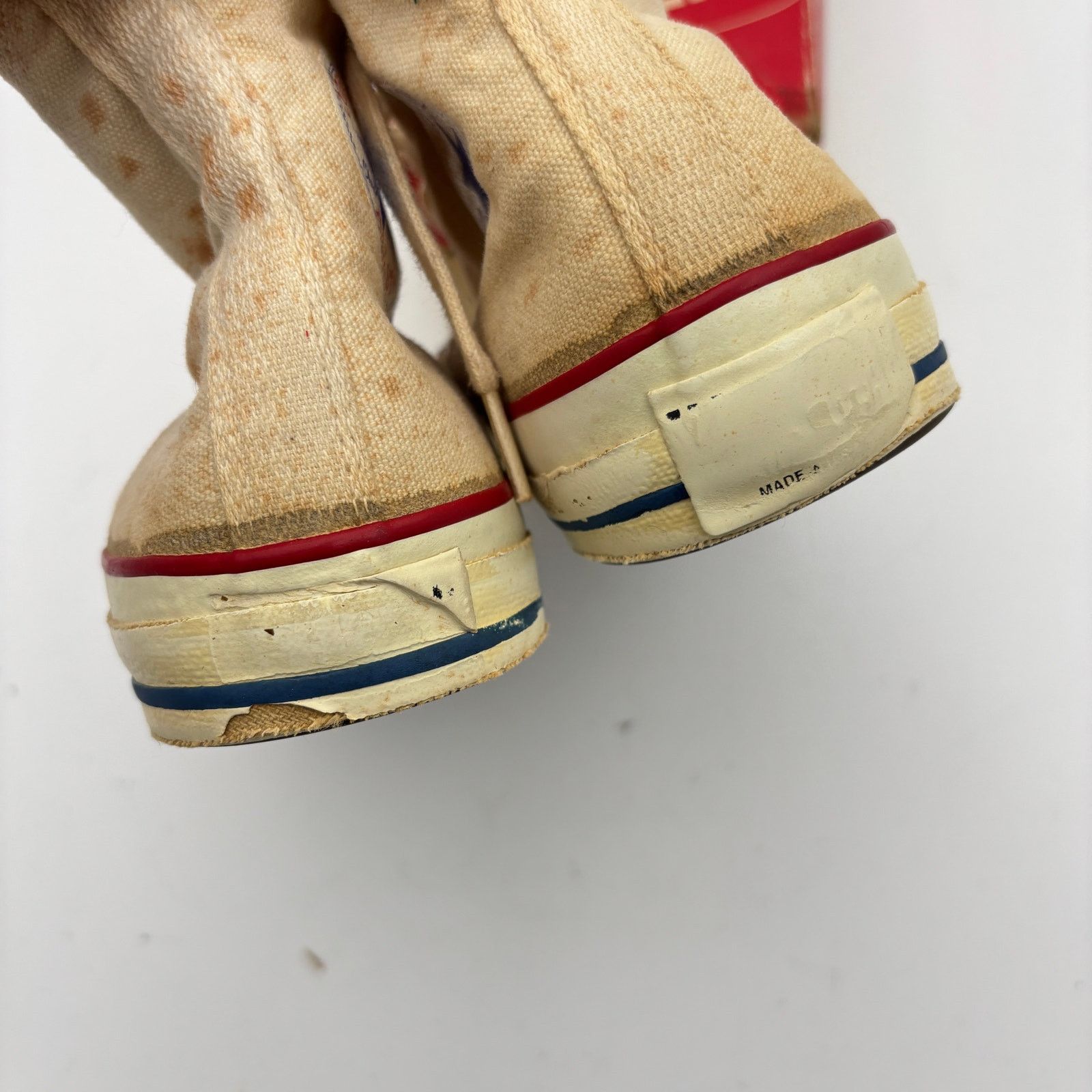 Converse Vintage 80s Converse Chuck Taylor All Star High Shoes Men 11 Size US 8.5 / EU 41-42 - 16 Thumbnail
